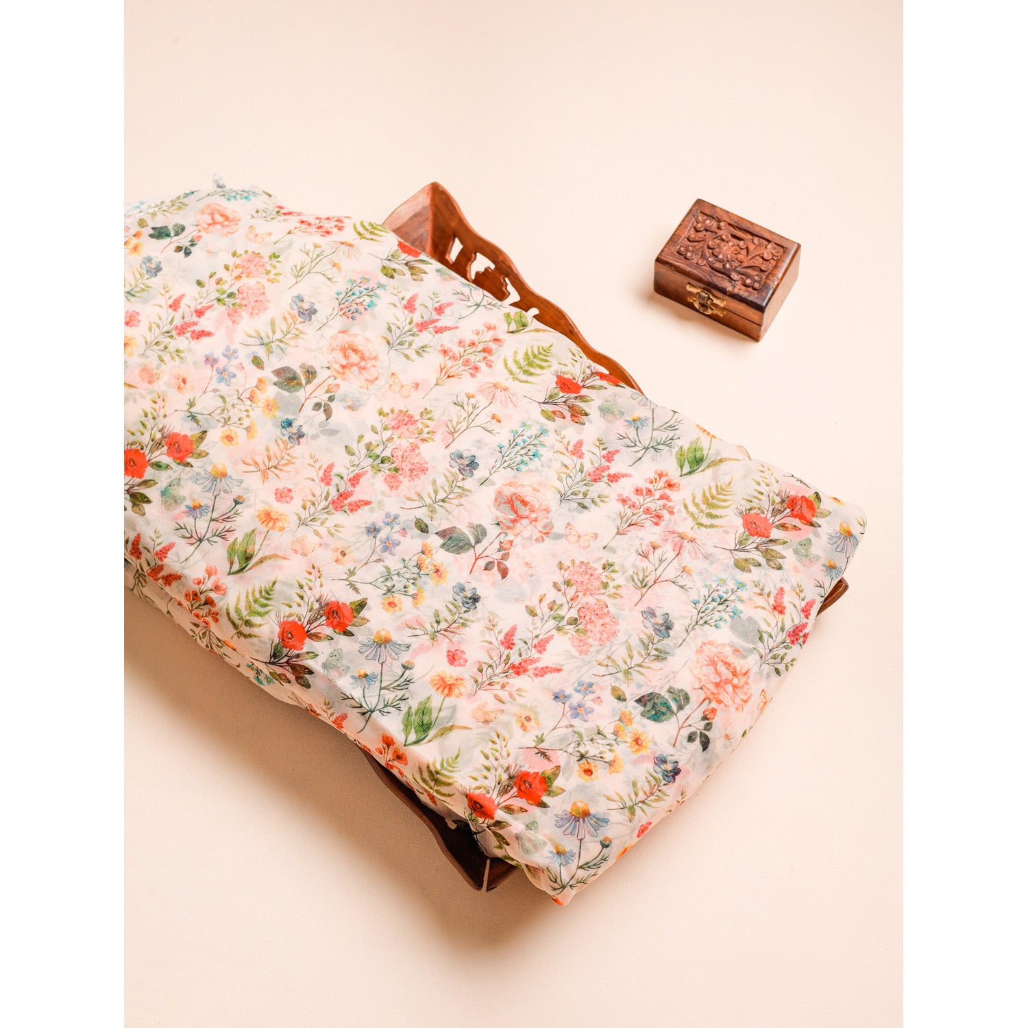 PURE CHIFFON PRINTED FABRIC