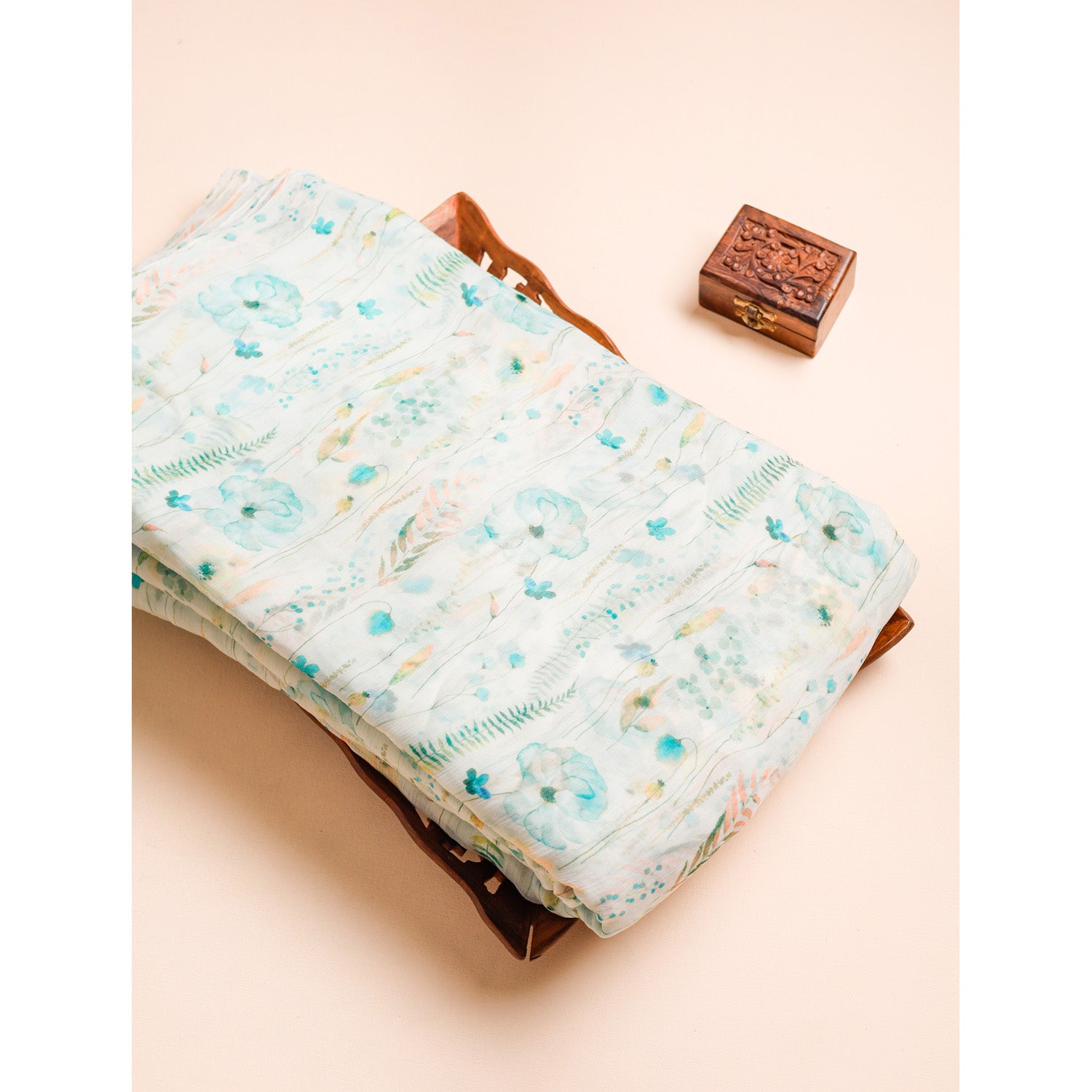 PURE CHIFFON PRINTED FABRIC