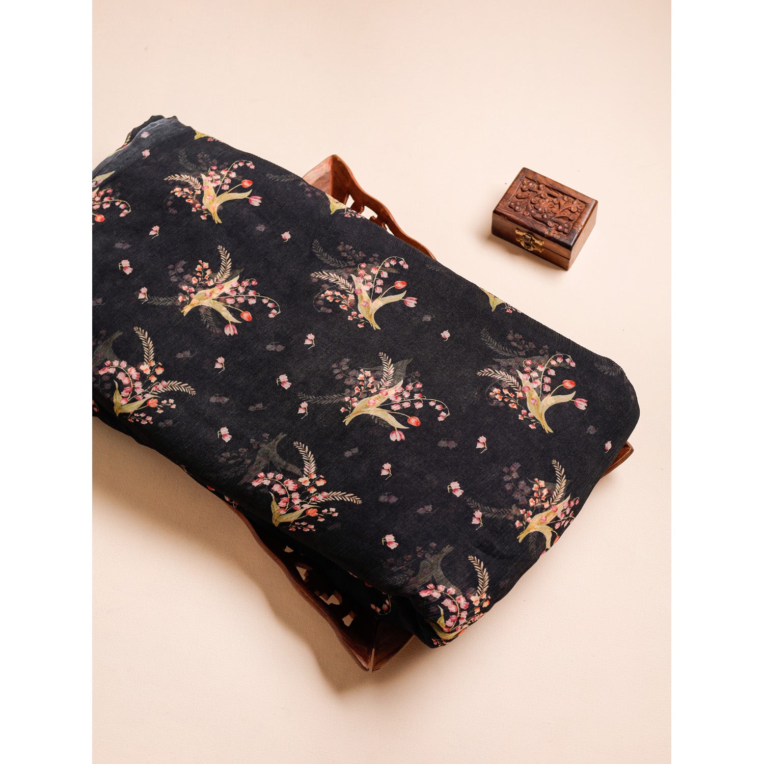 PURE CHIFFON PRINTED FABRIC