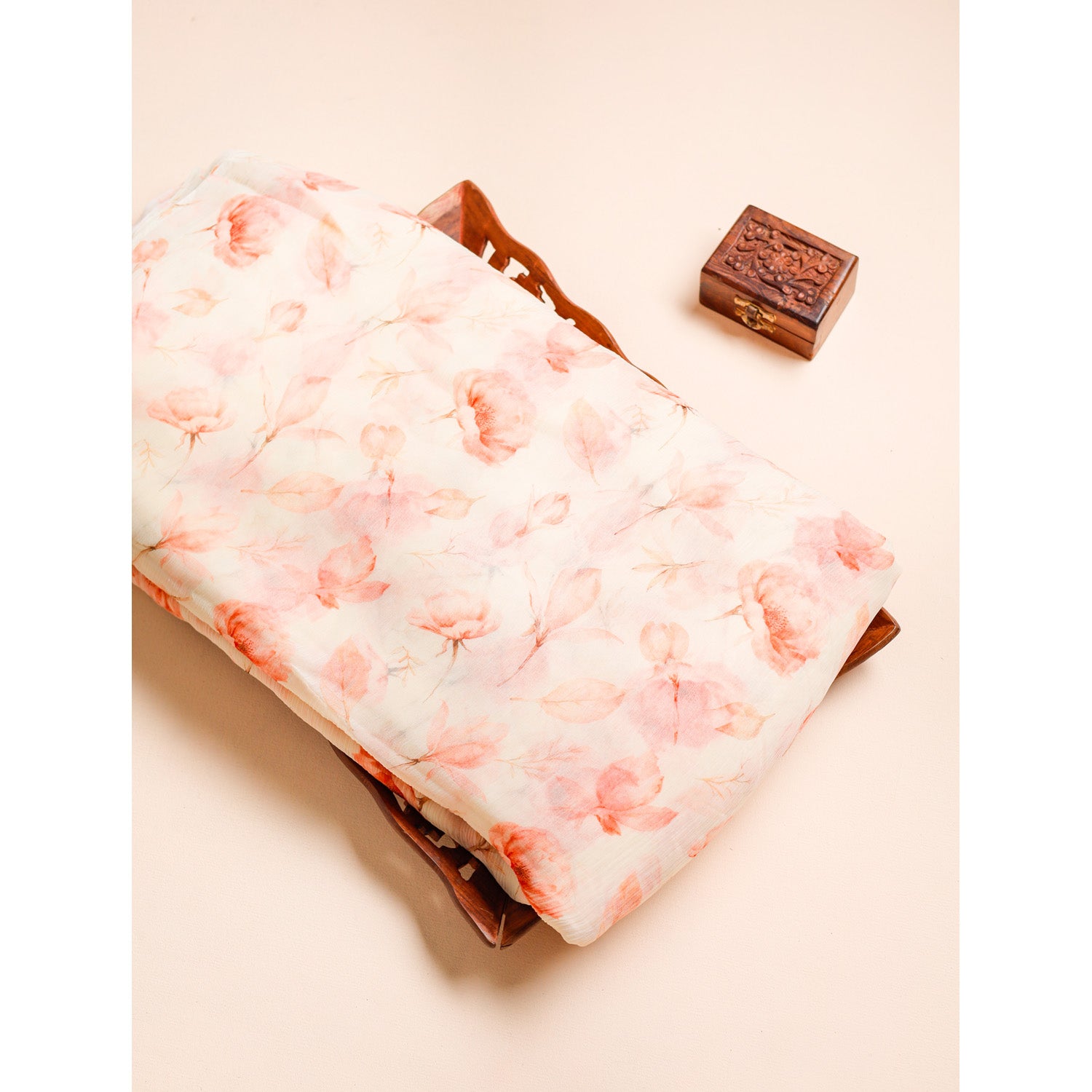 PURE CHIFFON PRINTED FABRIC