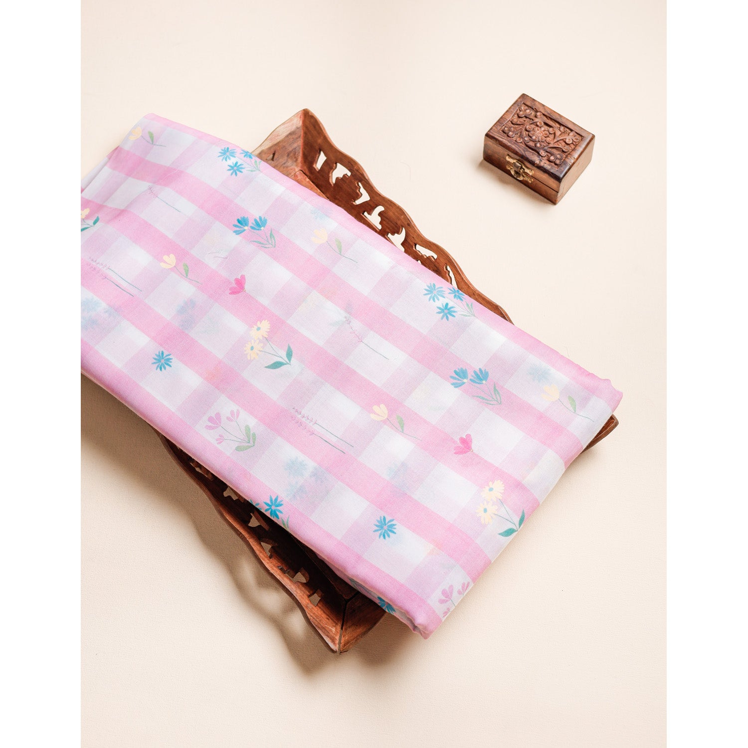 MULMUL DIGITAL PRINTED FABRIC