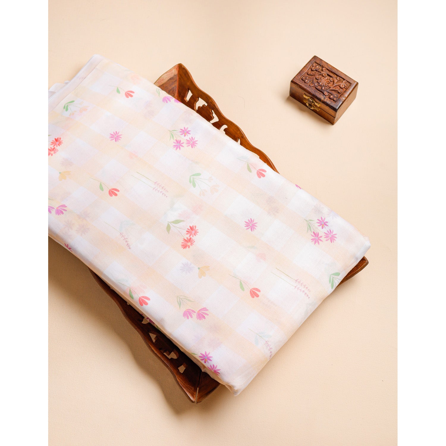 MULMUL DIGITAL PRINTED FABRIC