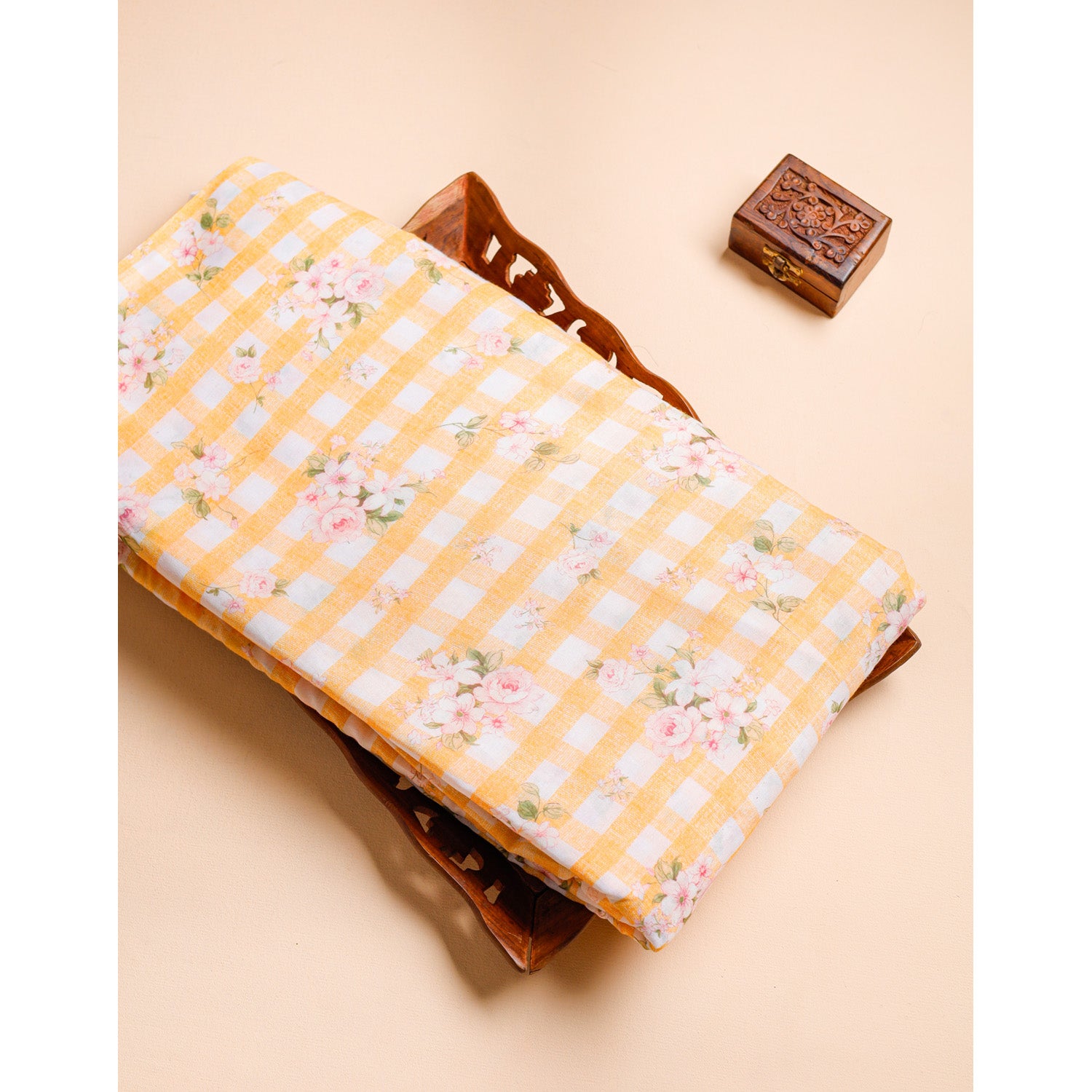 MULMUL DIGITAL PRINTED FABRIC