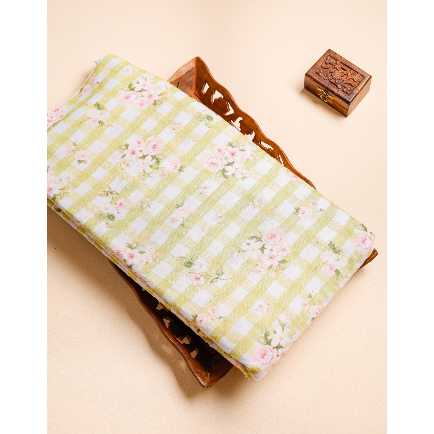 MULMUL DIGITAL PRINTED FABRIC