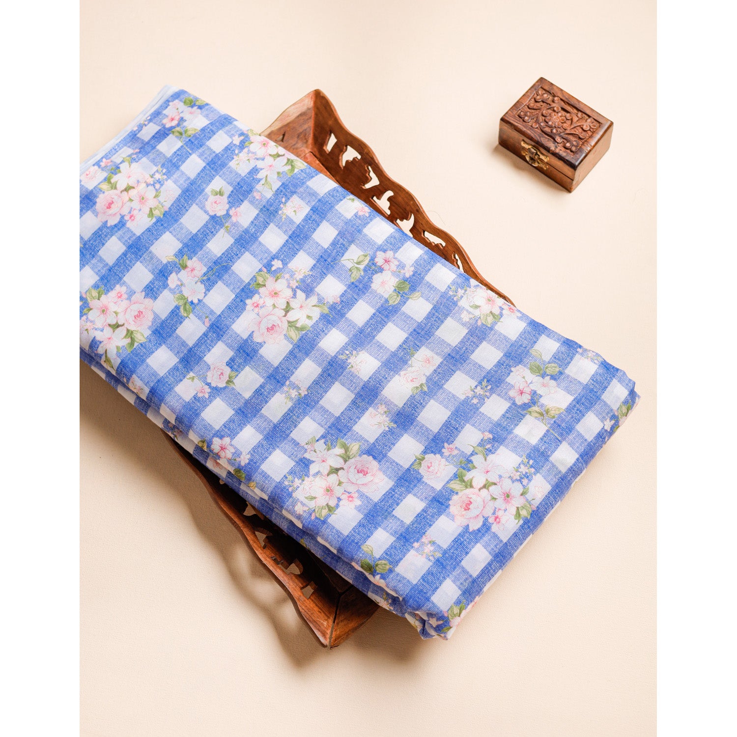 MULMUL DIGITAL PRINTED FABRIC