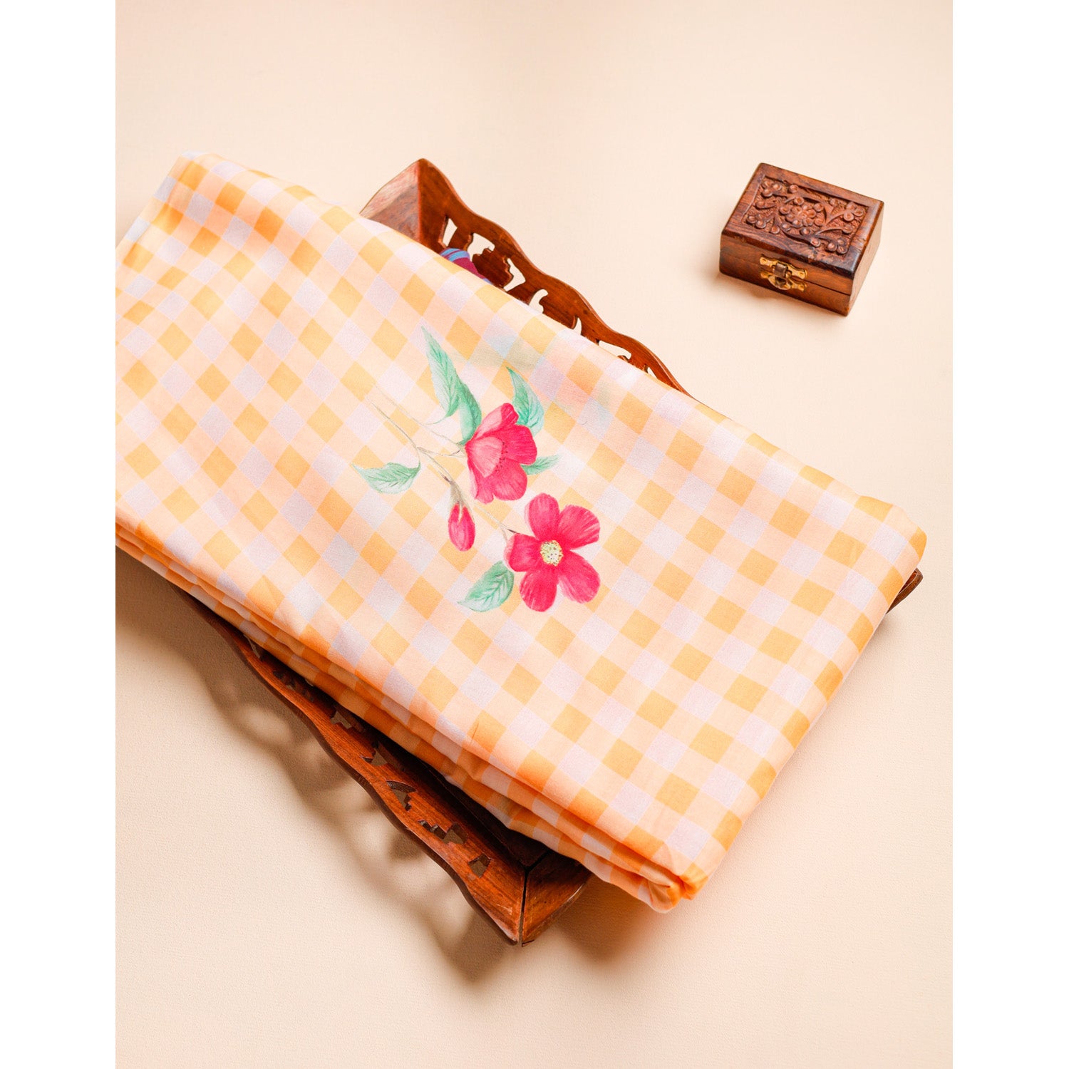 MULMUL DIGITAL PRINTED FABRIC