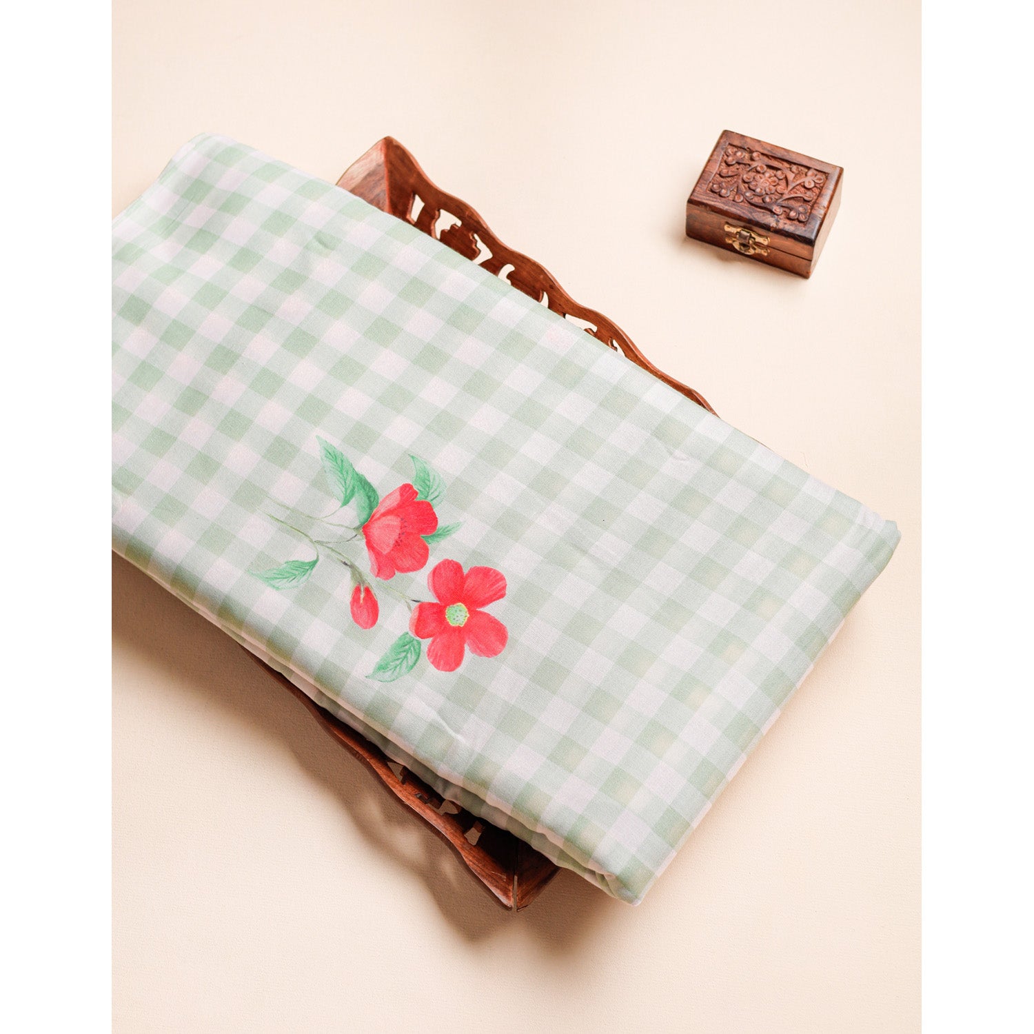 MULMUL DIGITAL PRINTED FABRIC