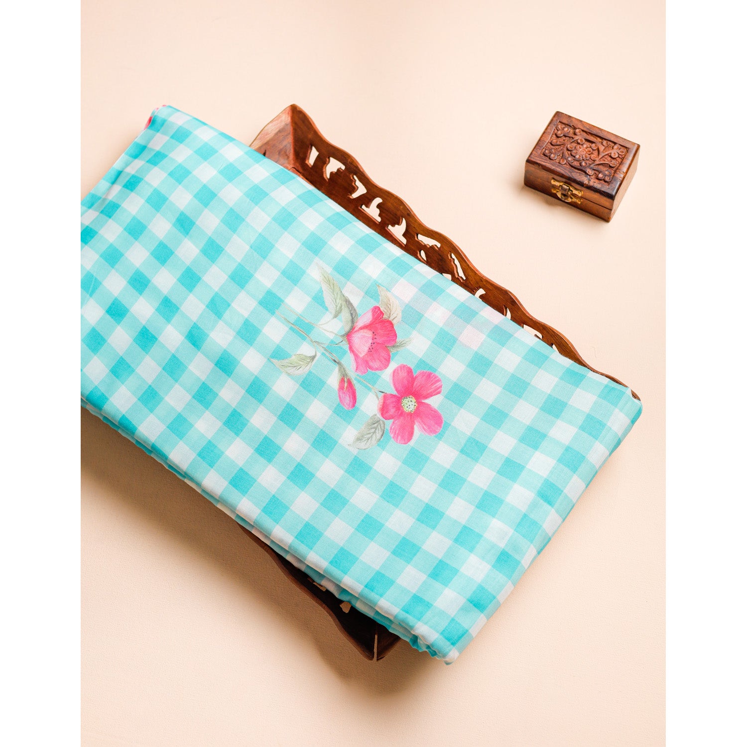 MULMUL DIGITAL PRINTED FABRIC