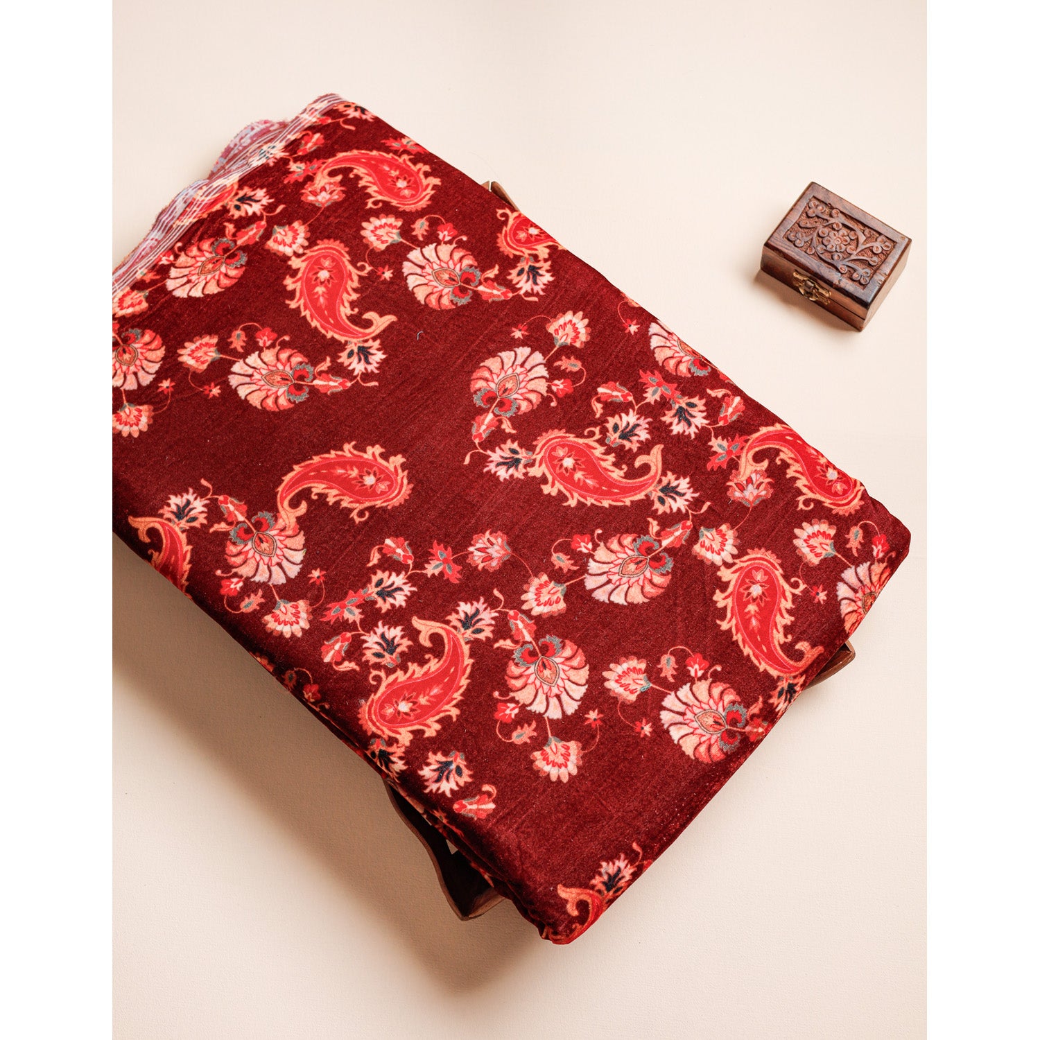 PRINTED VELVET FABRIC