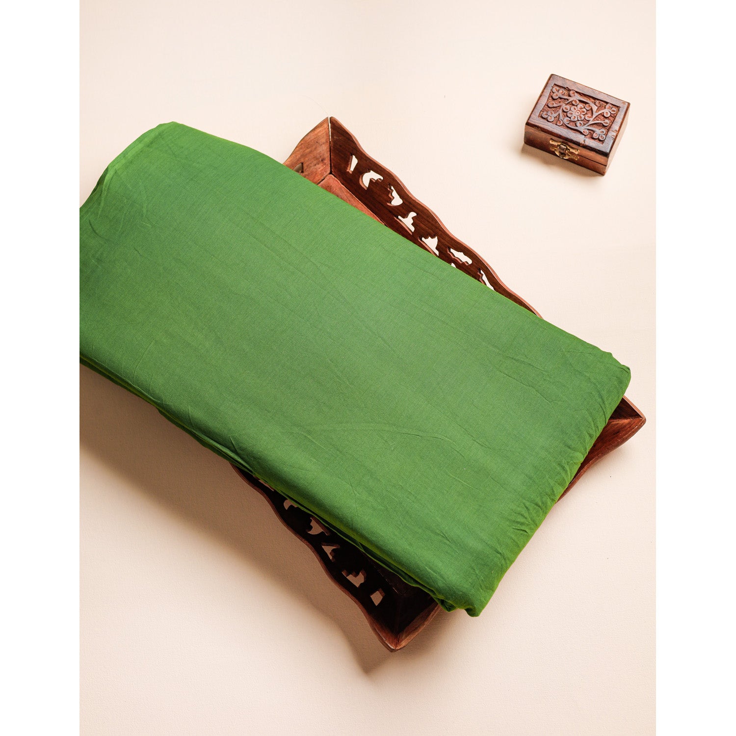 PURE MUL COTTON PLAIN FABRIC