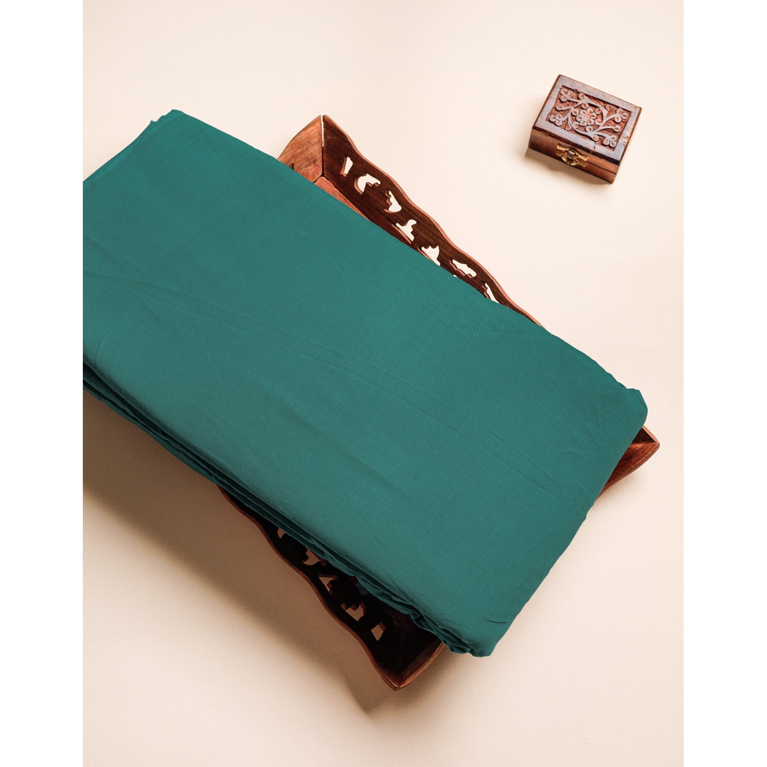 PURE MUL COTTON PLAIN FABRIC