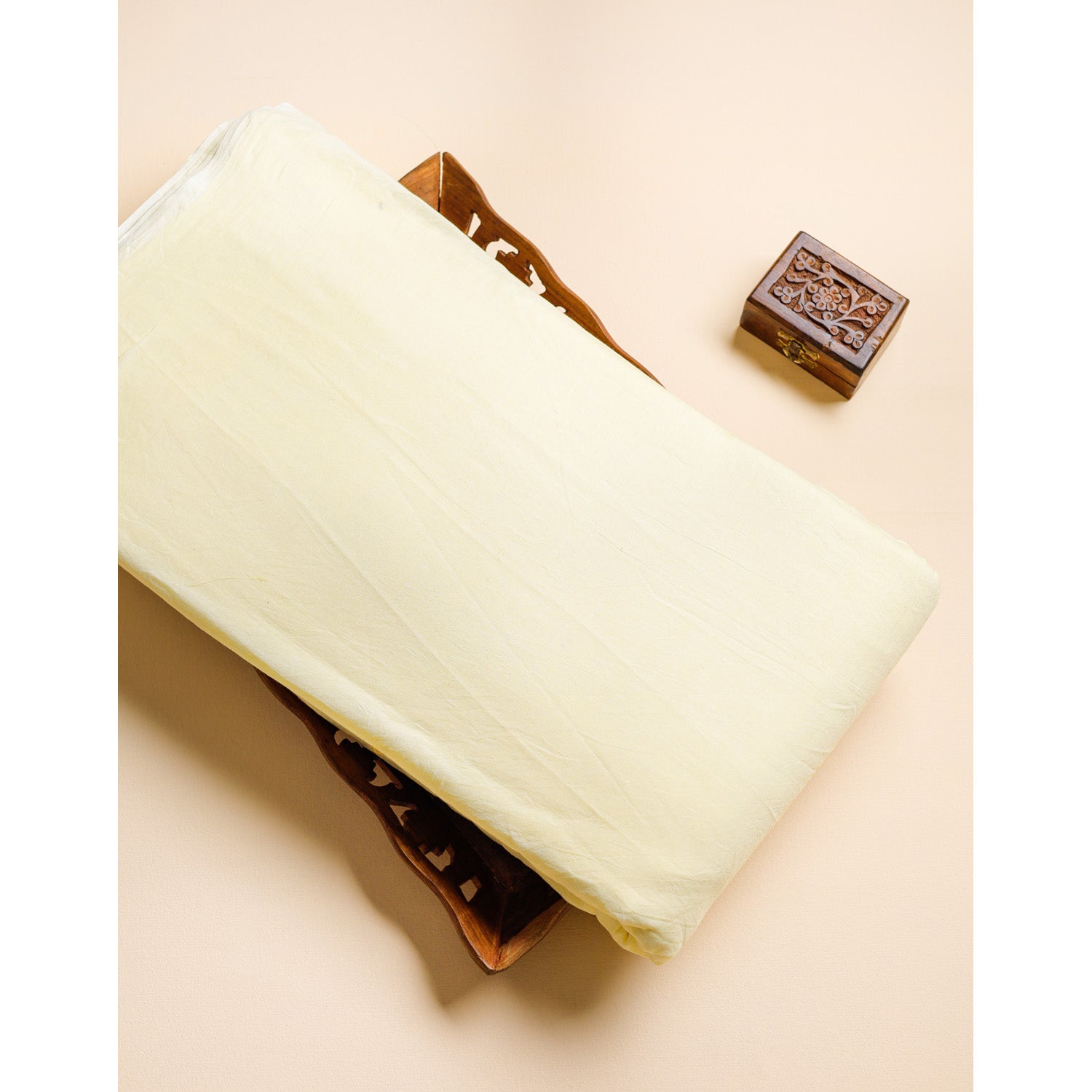 PURE MUL COTTON PLAIN FABRIC