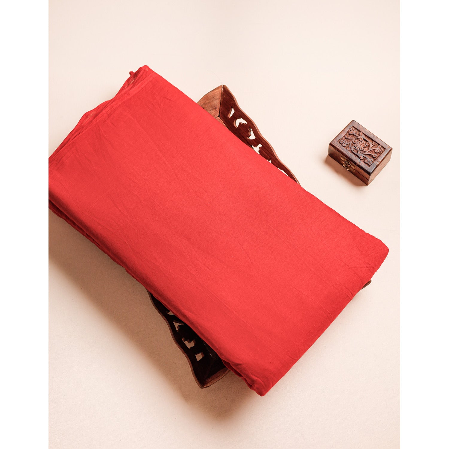 PURE MUL COTTON PLAIN FABRIC