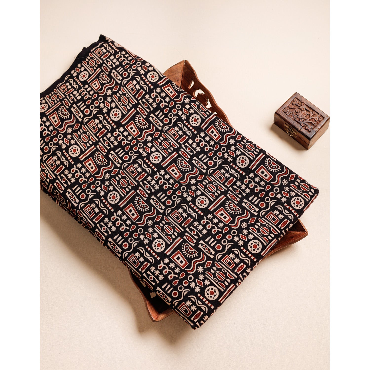 PURE COTTON AJRAKH FABRIC