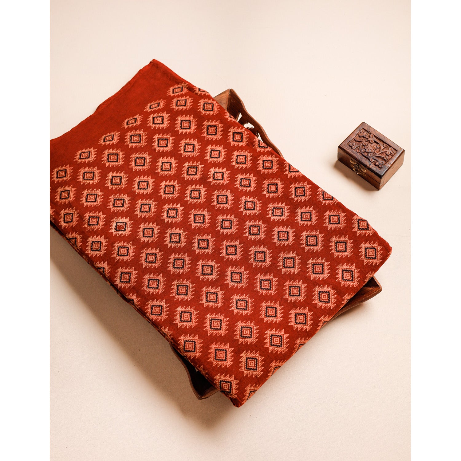 PURE COTTON AJRAKH FABRIC