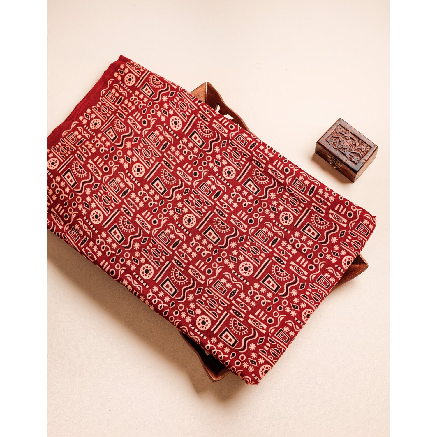 PURE COTTON AJRAKH FABRIC