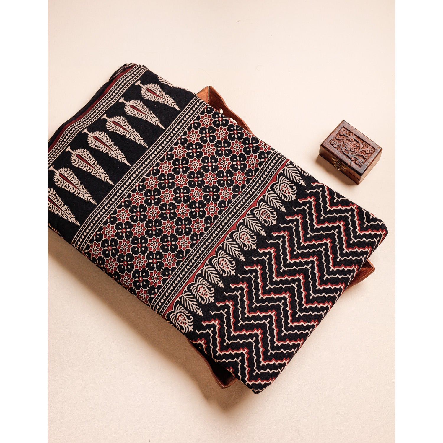 PURE COTTON AJRAKH FABRIC