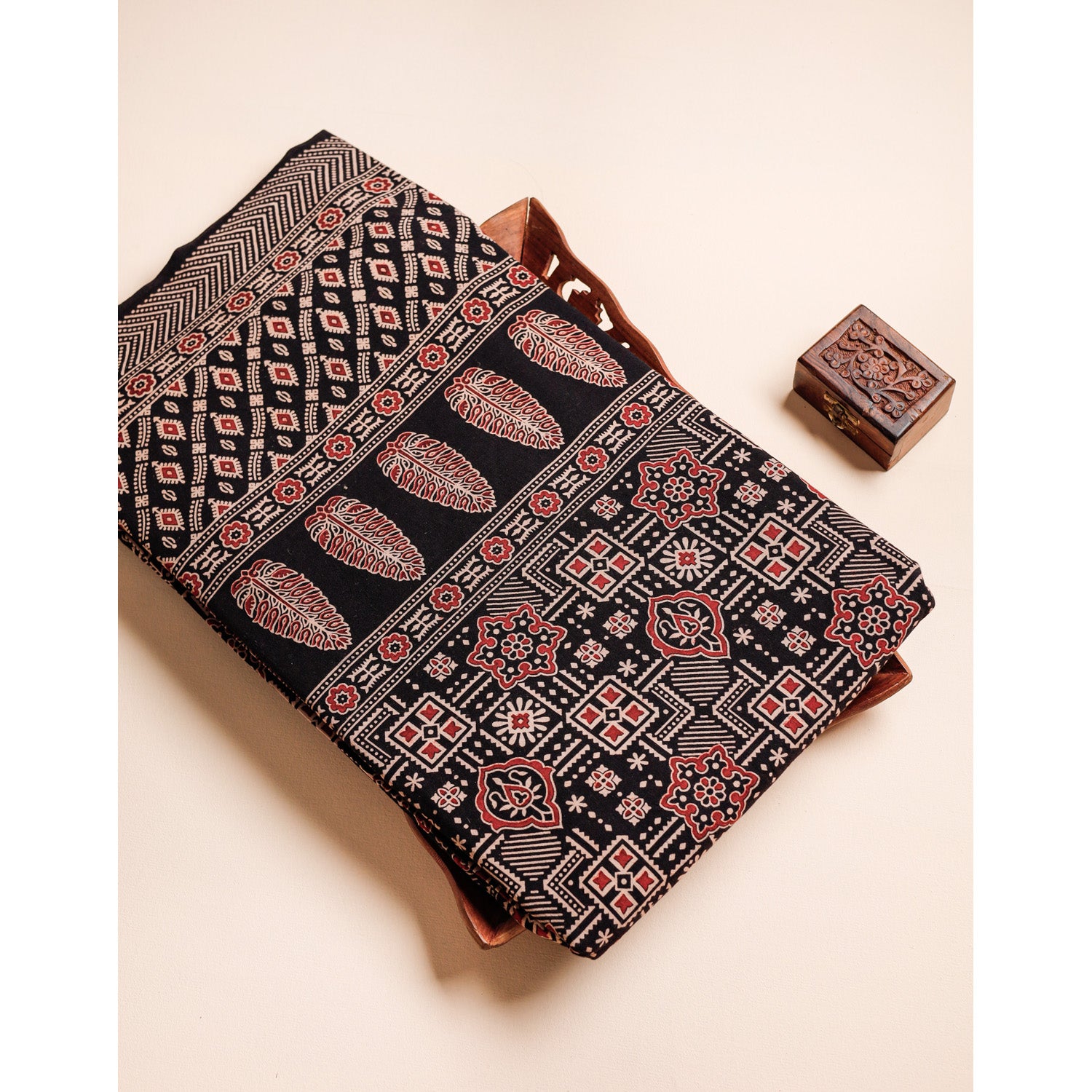 PURE COTTON AJRAKH FABRIC