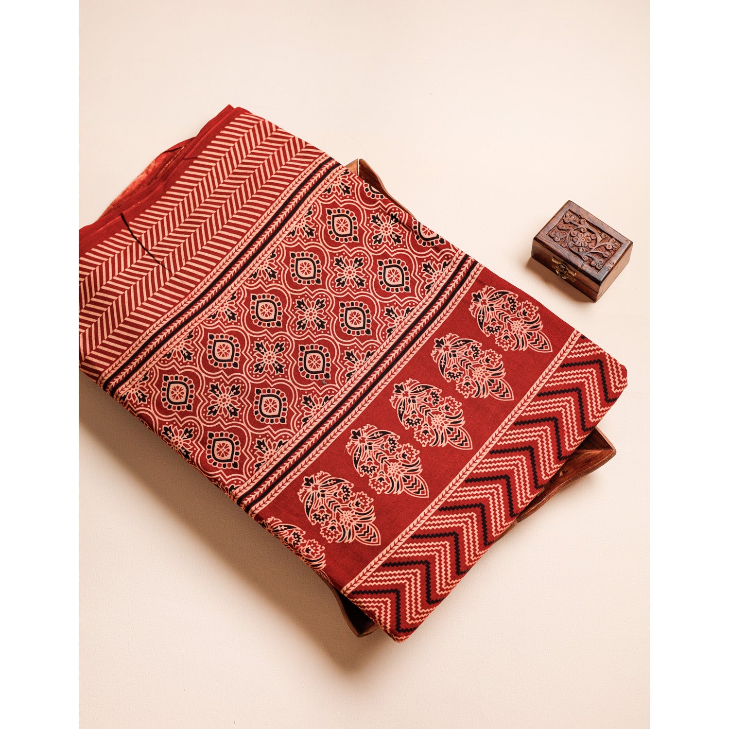 PURE COTTON AJRAKH FABRIC