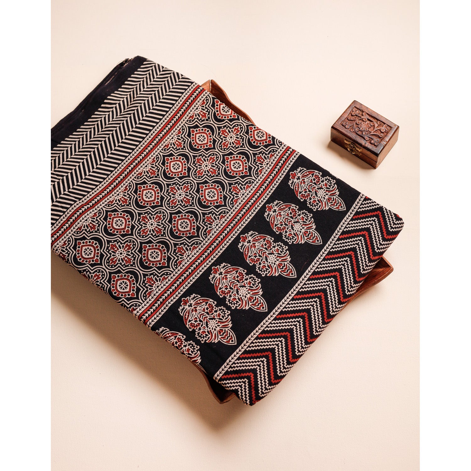 PURE COTTON AJRAKH FABRIC