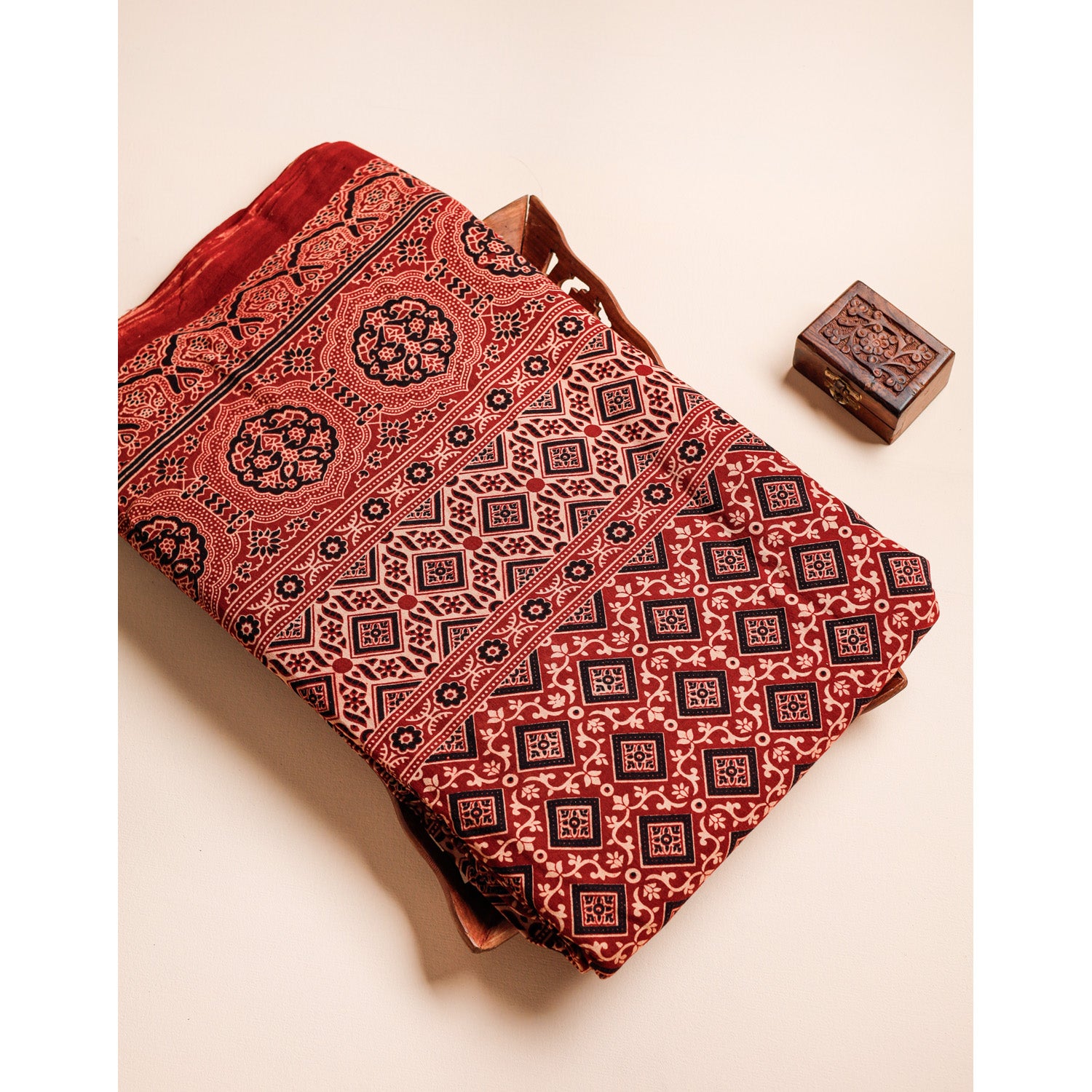 PURE COTTON AJRAKH FABRIC