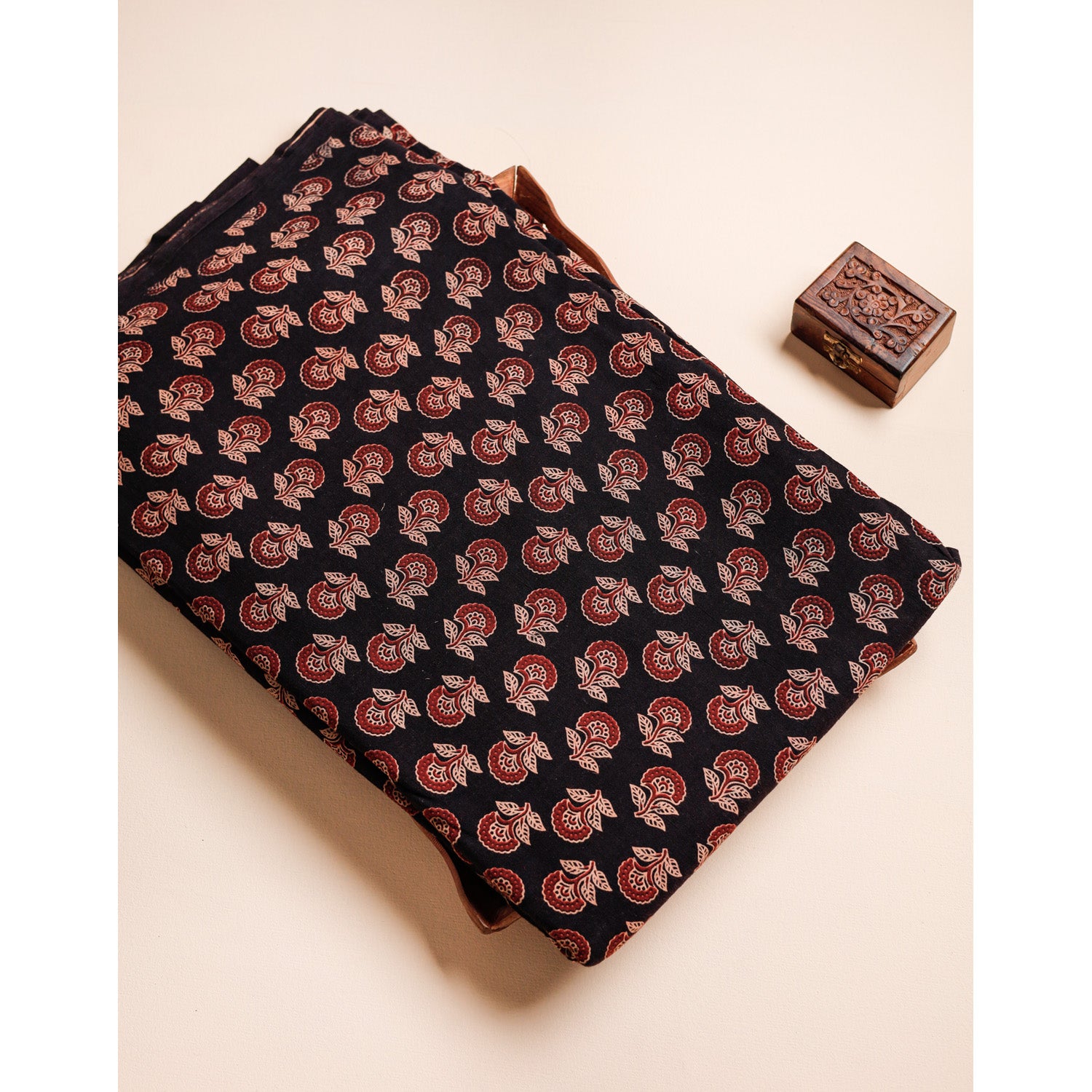 PURE COTTON AJRAKH FABRIC