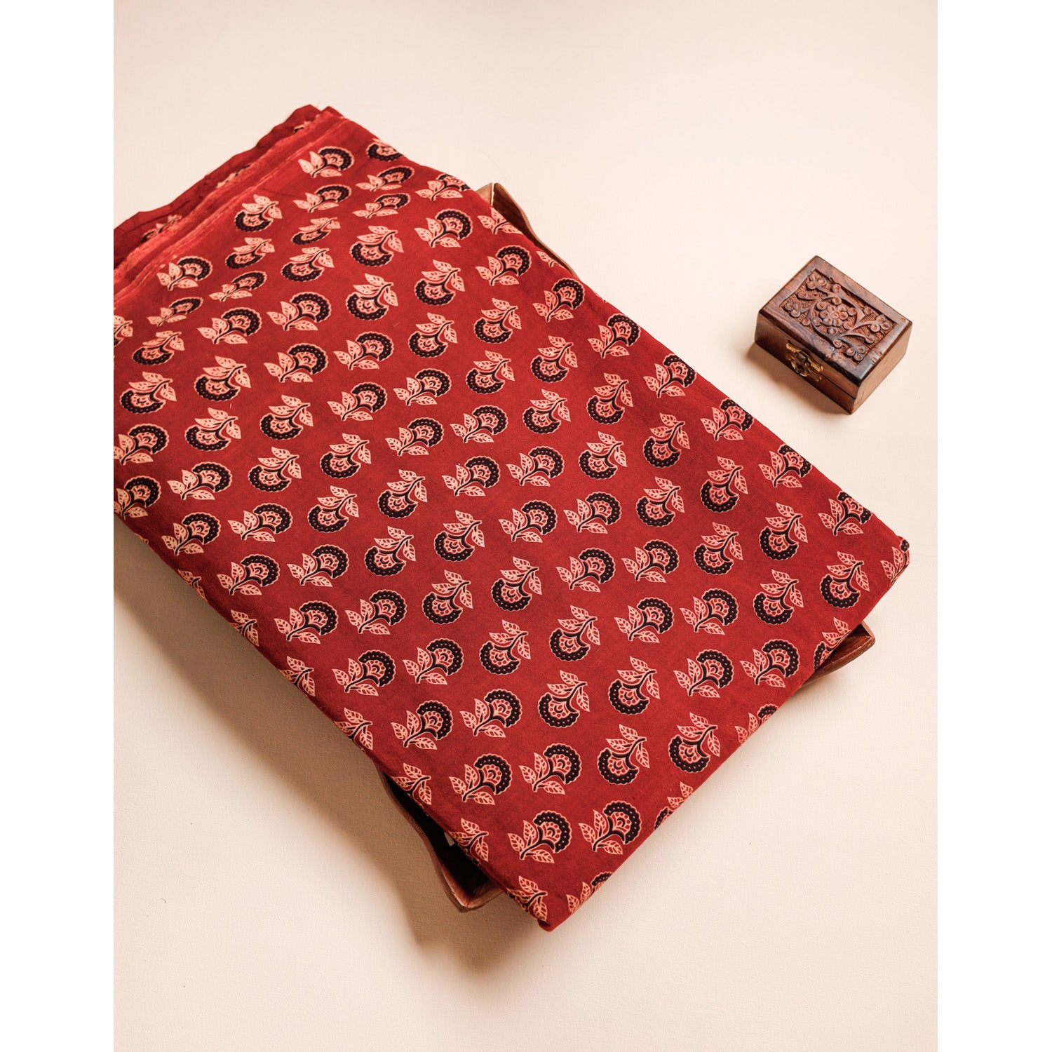 PURE COTTON AJRAKH FABRIC