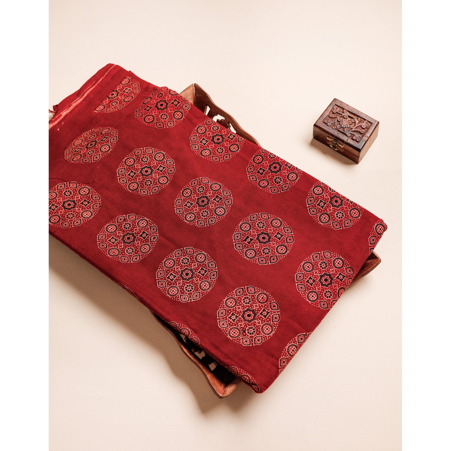 PURE COTTON AJRAKH FABRIC