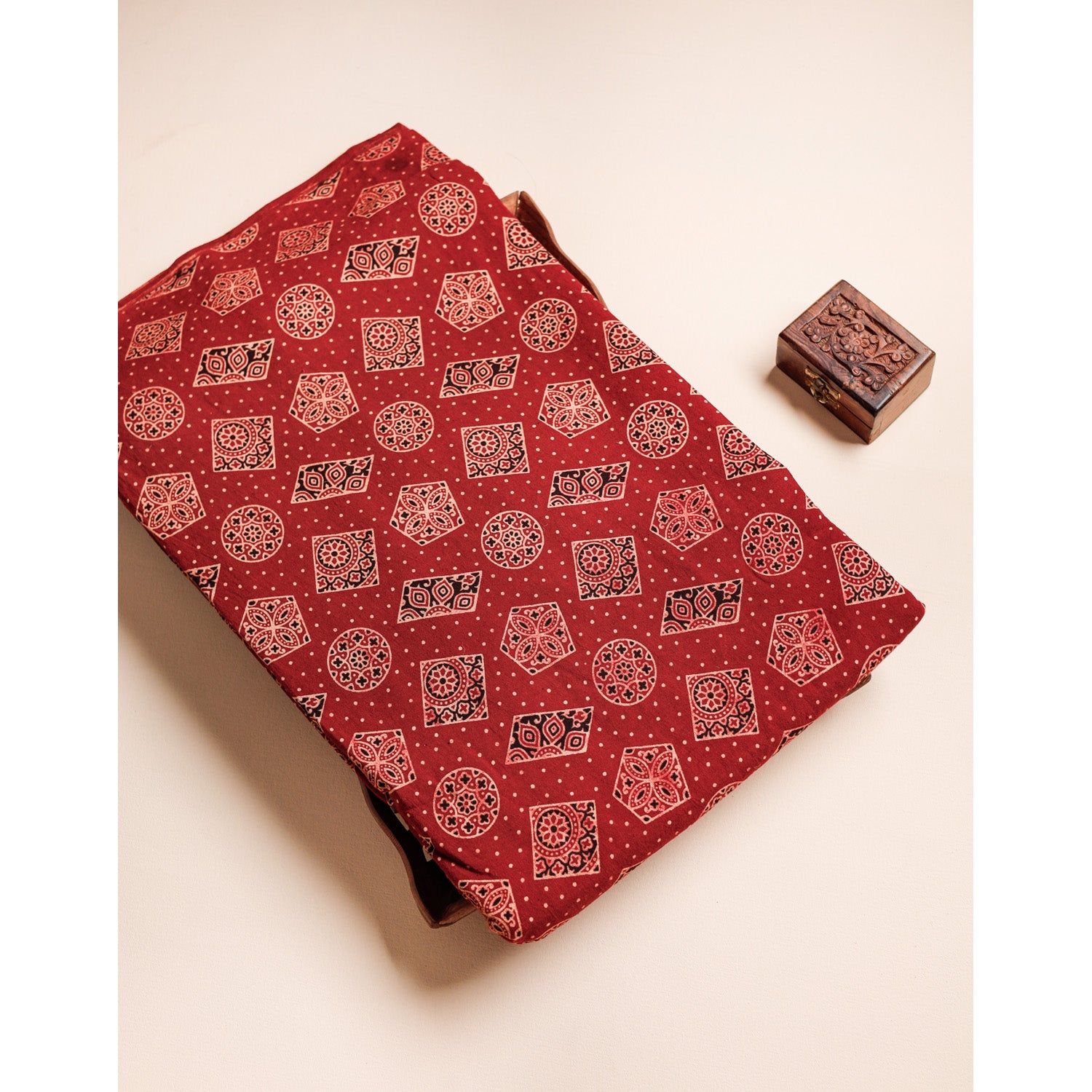 PURE COTTON AJRAKH FABRIC