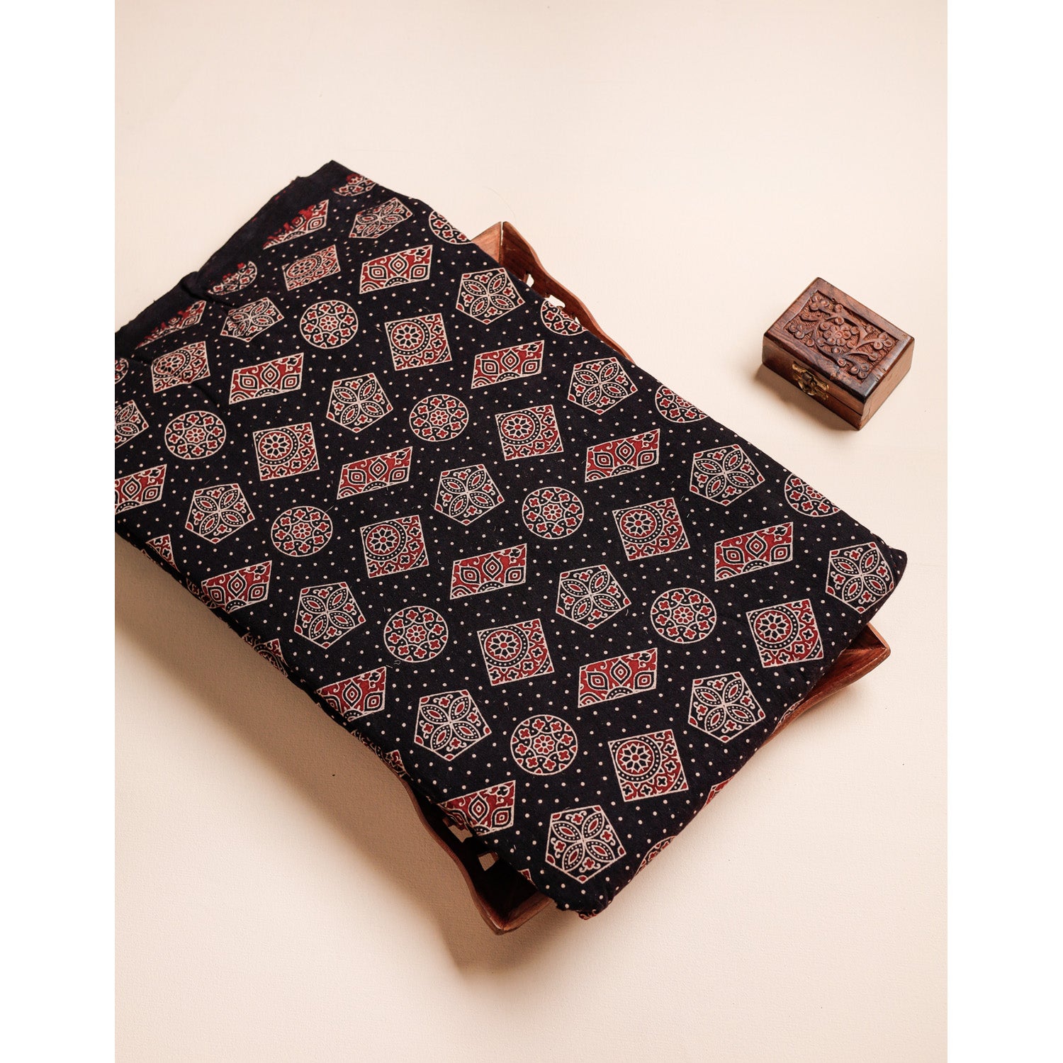 PURE COTTON AJRAKH FABRIC