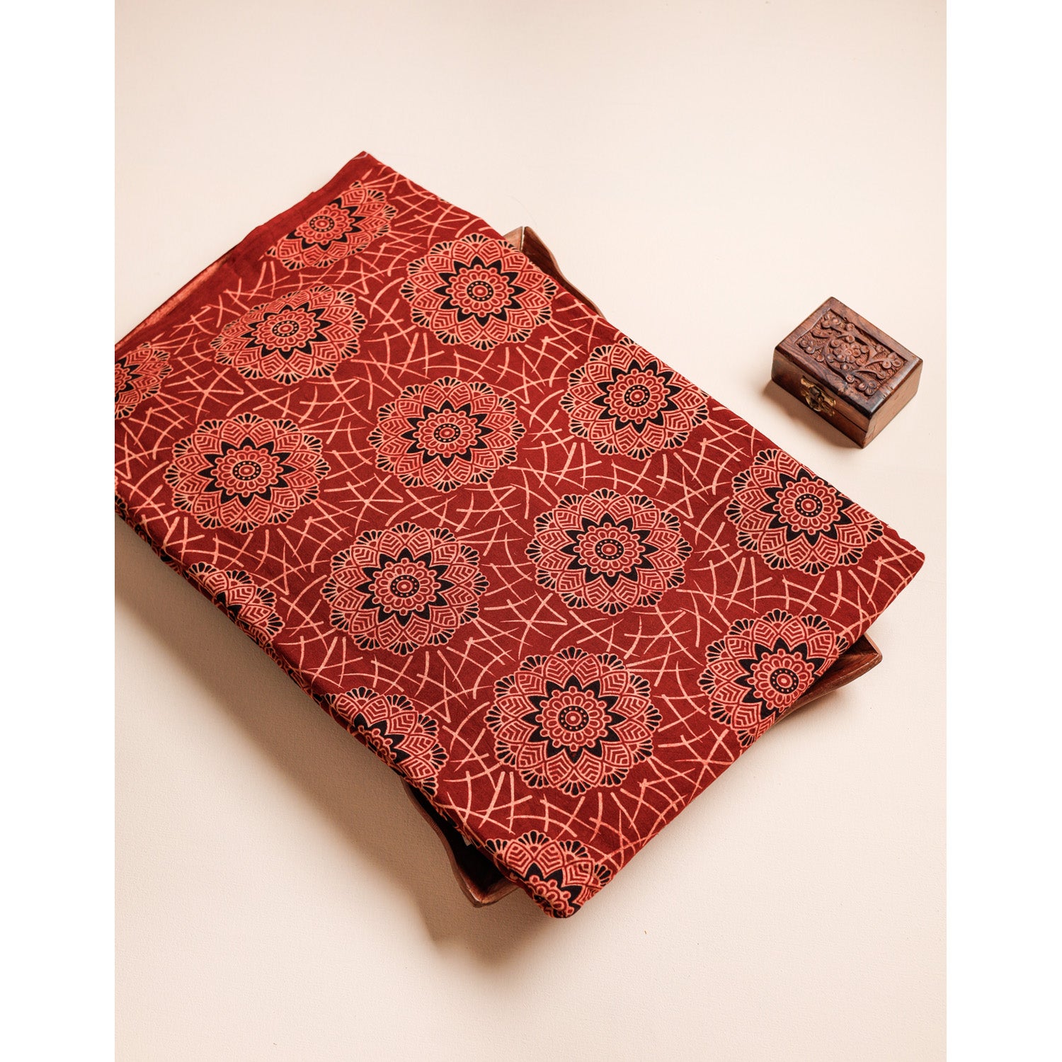 PURE COTTON AJRAKH FABRIC