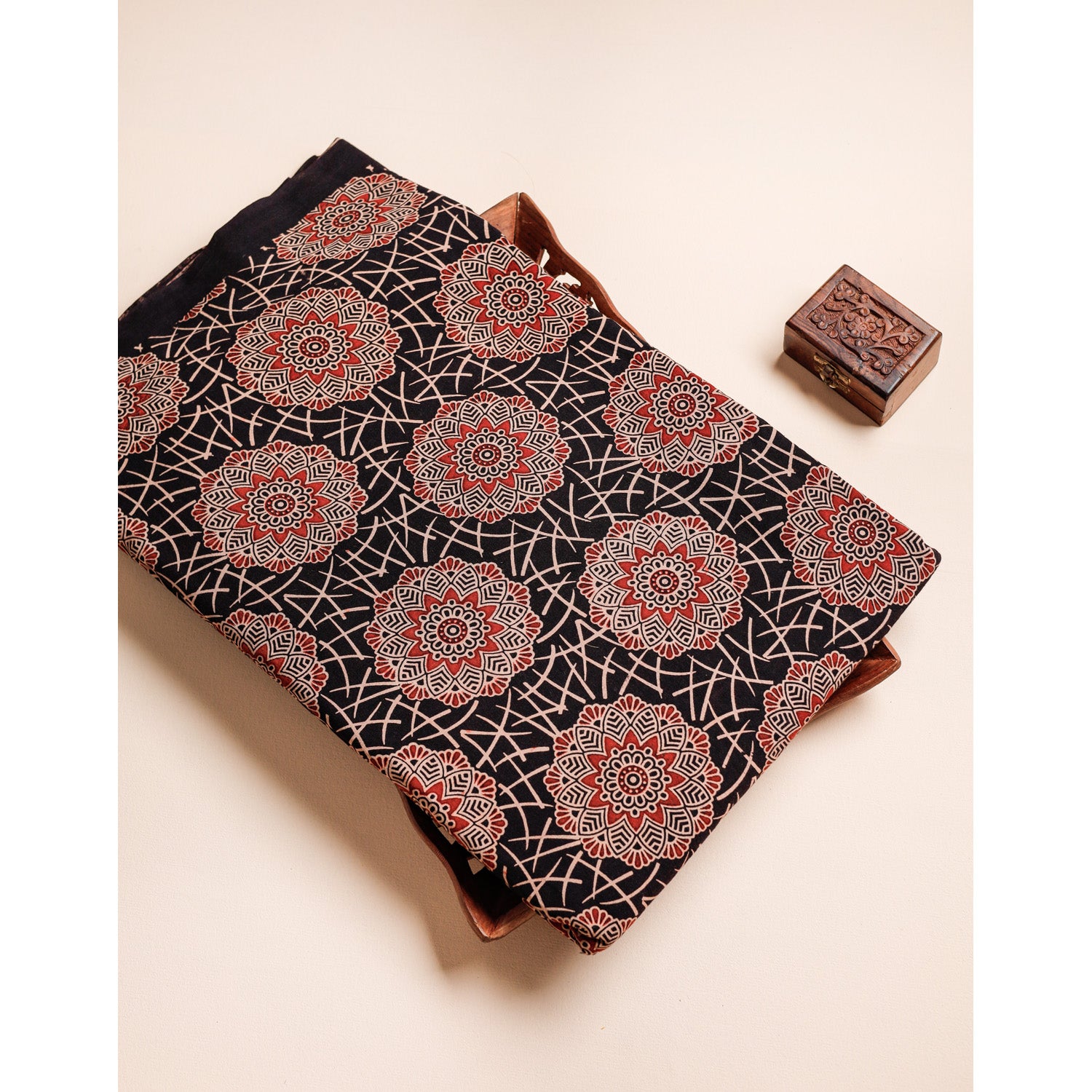 PURE COTTON AJRAKH FABRIC