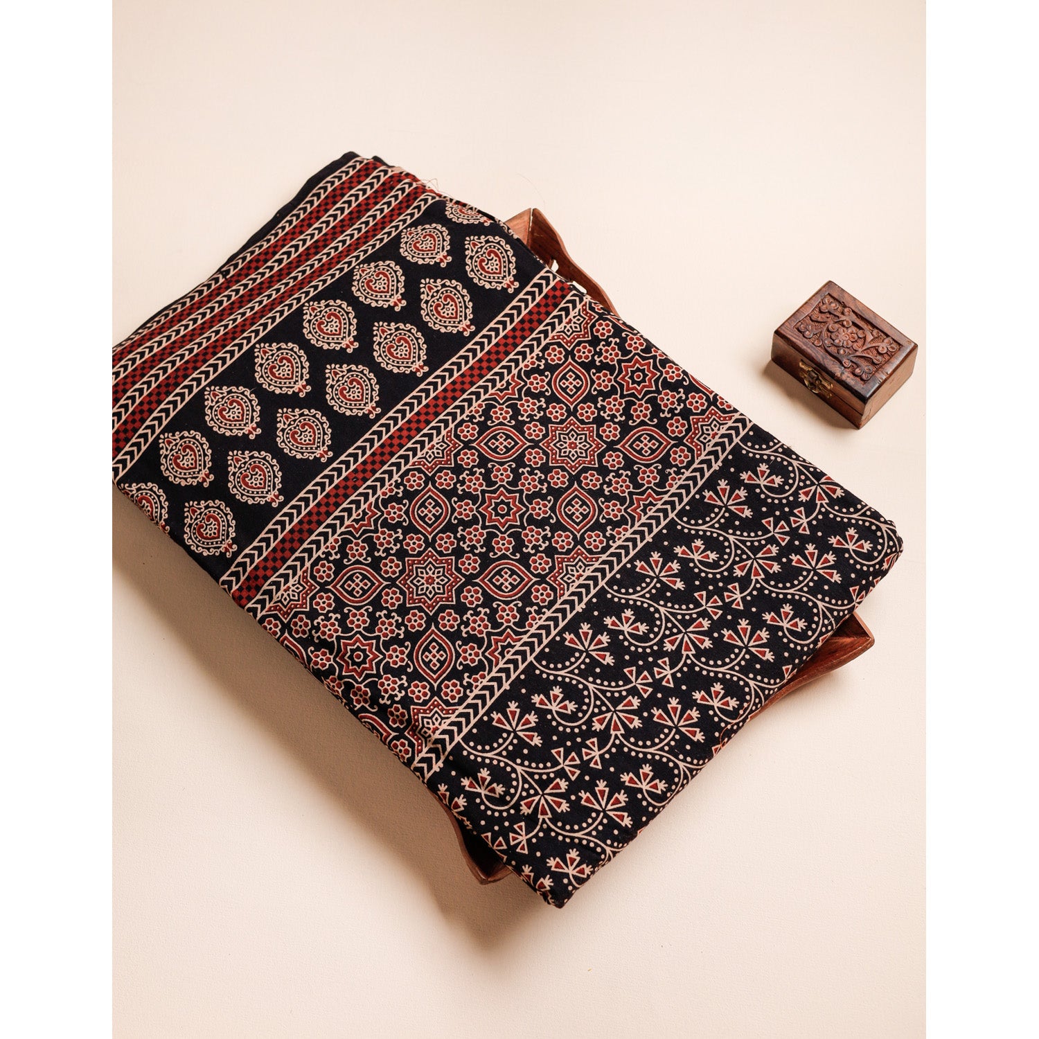 PURE COTTON AJRAKH FABRIC