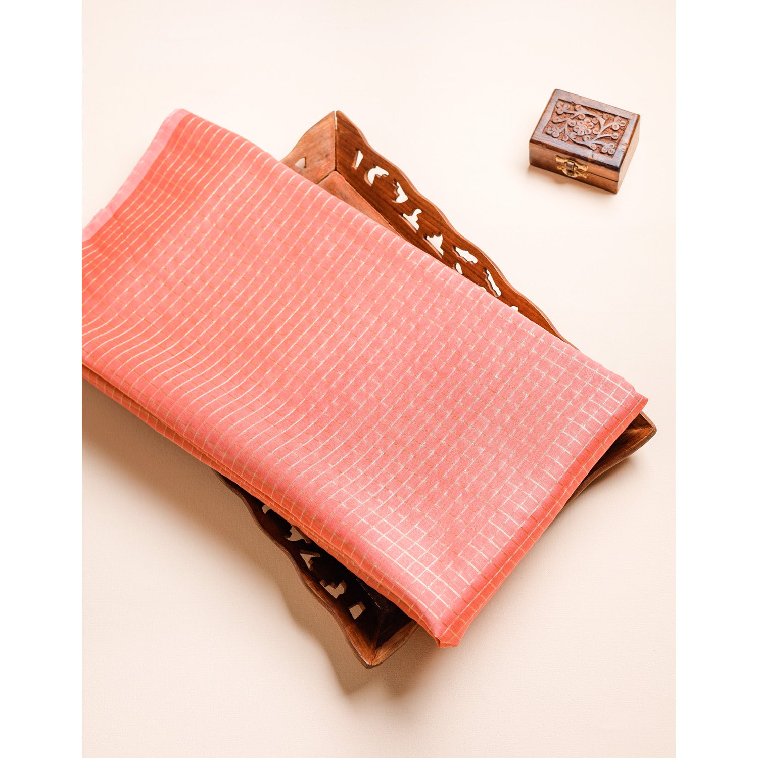 SEMI RAW SILK FABRIC