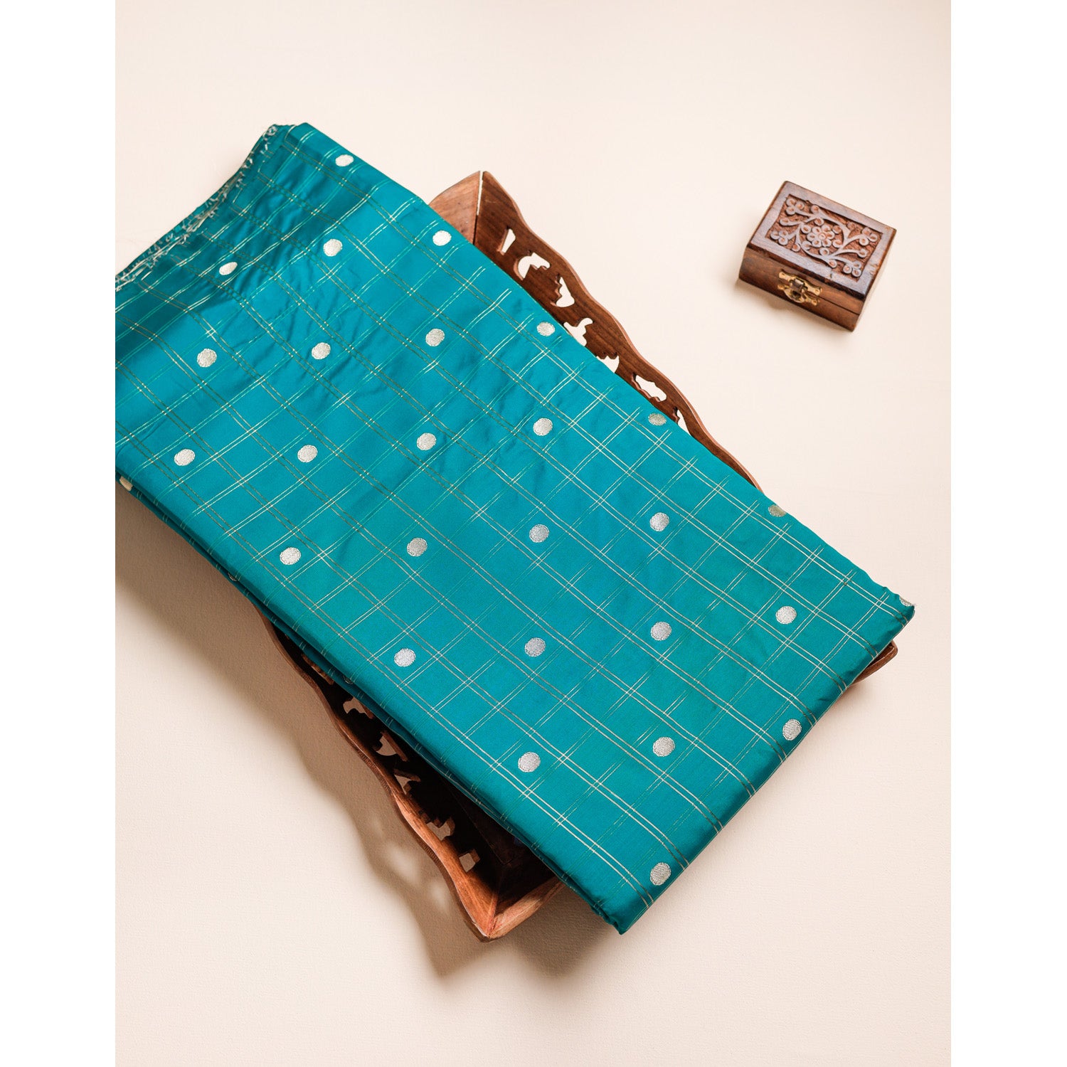 SEMI RAW SILK FABRIC
