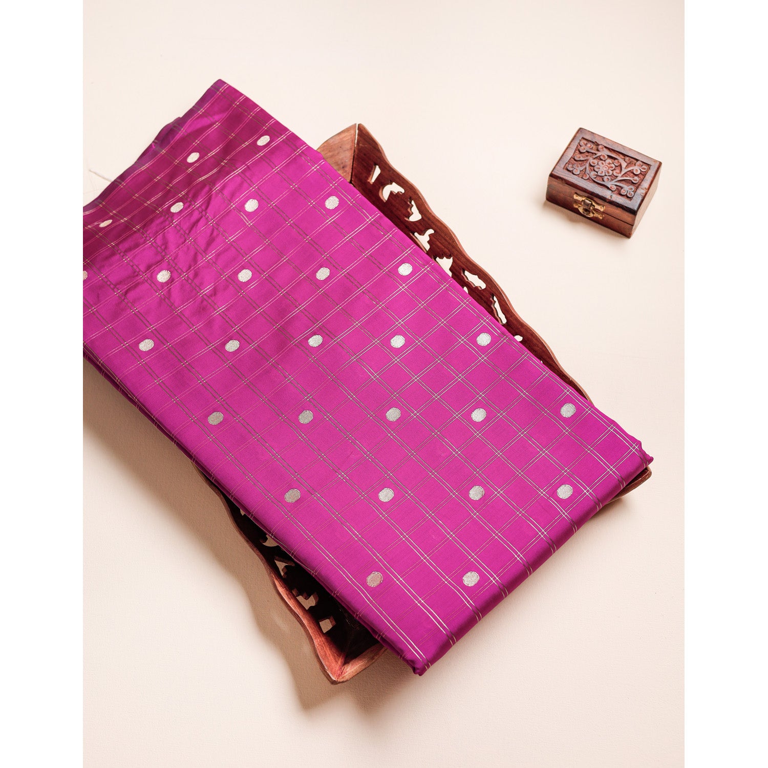 SEMI RAW SILK FABRIC