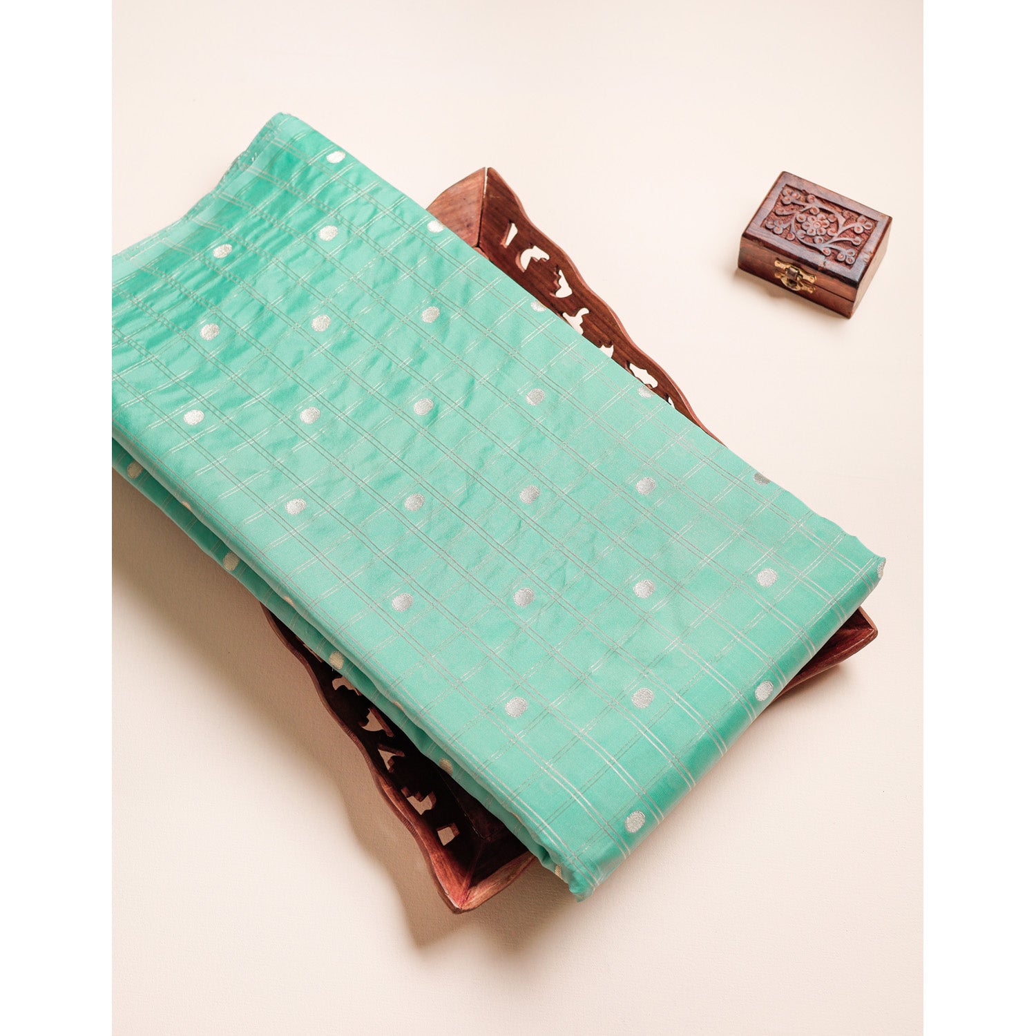 SEMI RAW SILK FABRIC
