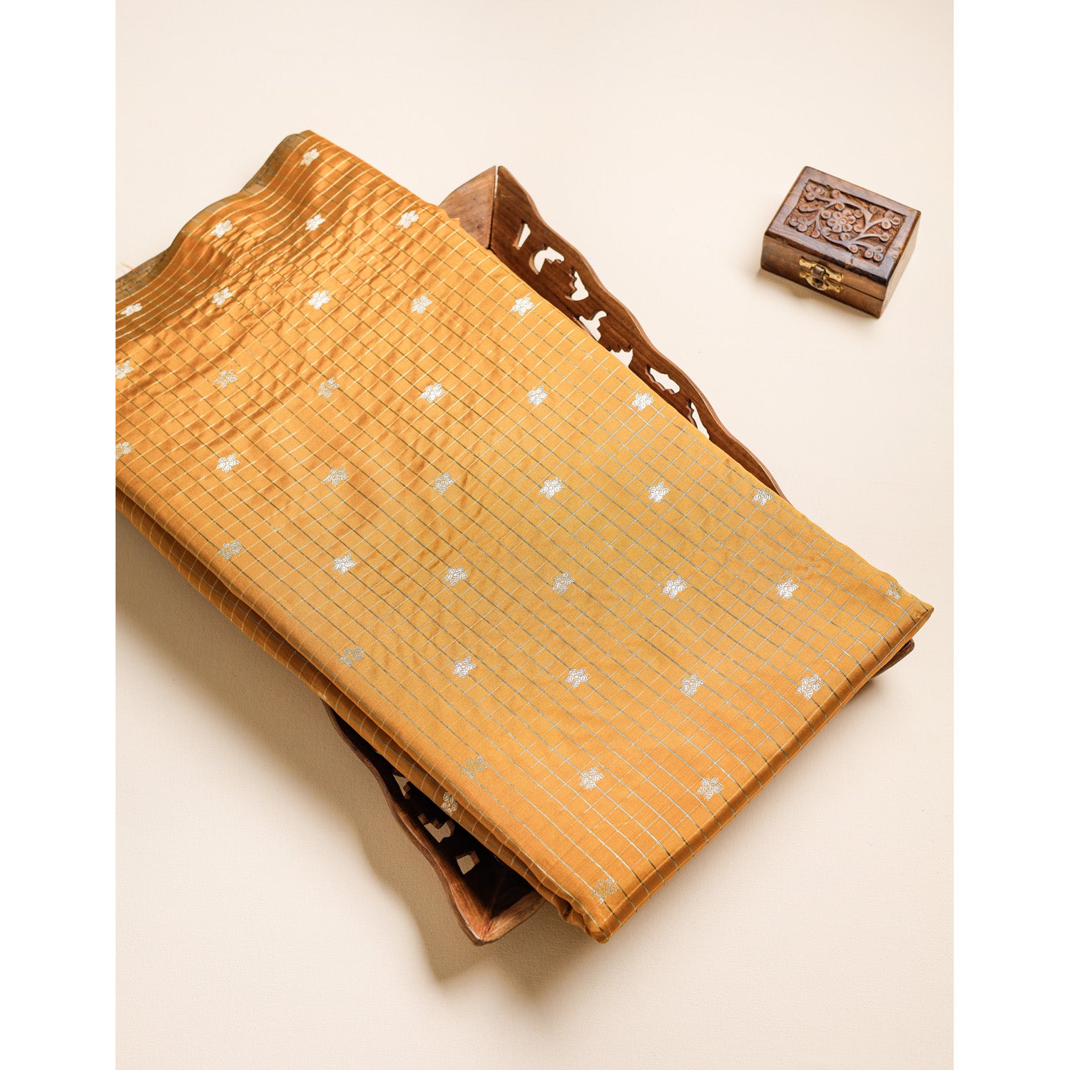 SEMI RAW SILK FABRIC