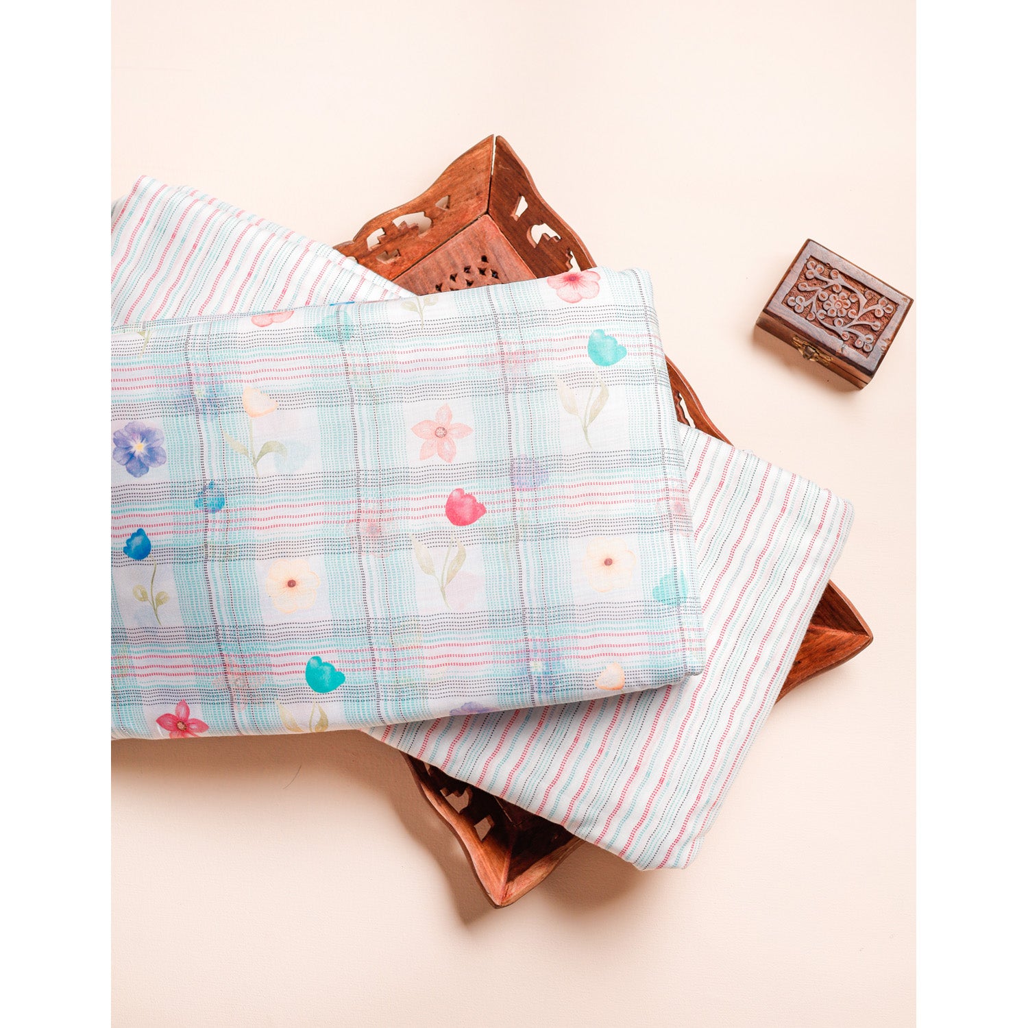 PRINTED MULMUL COTTON MIX & MATCH