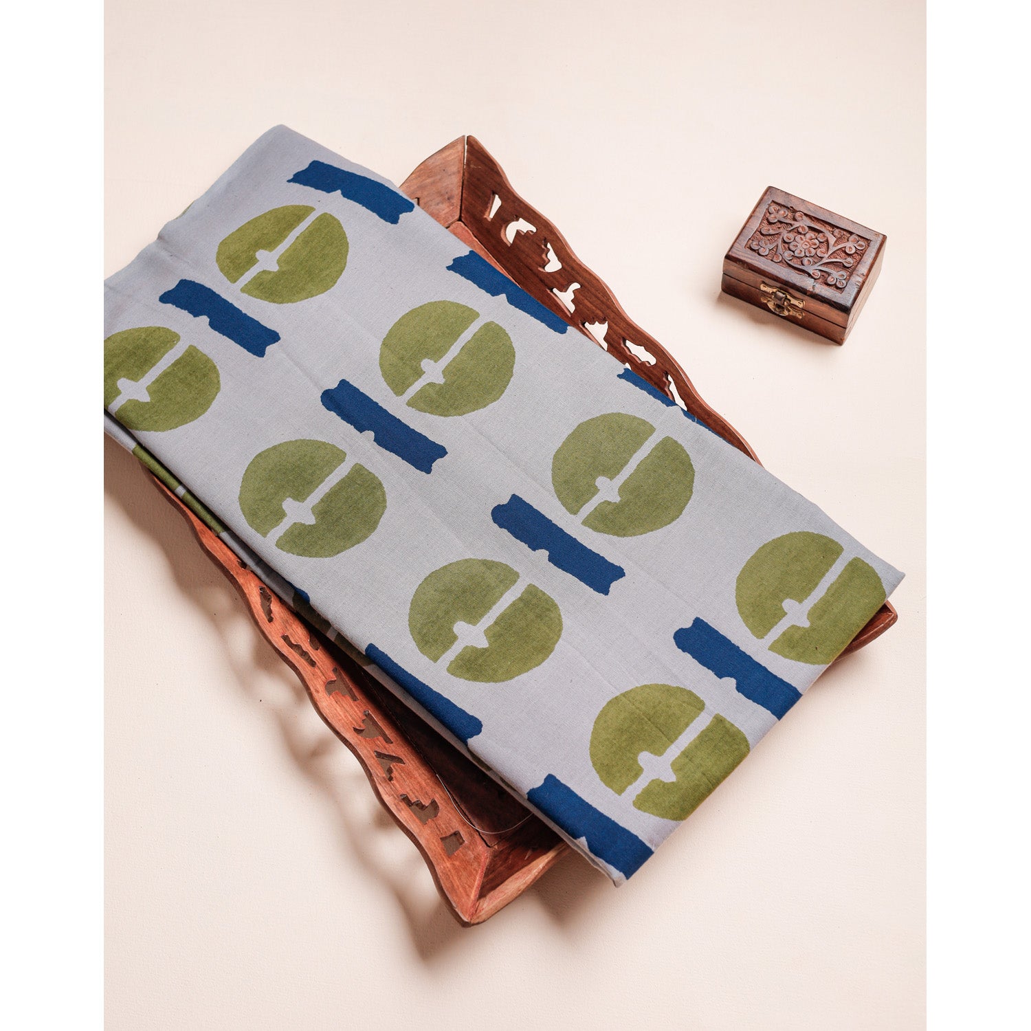 COTTON FLEX AJRAKH PRINTED FABRIC