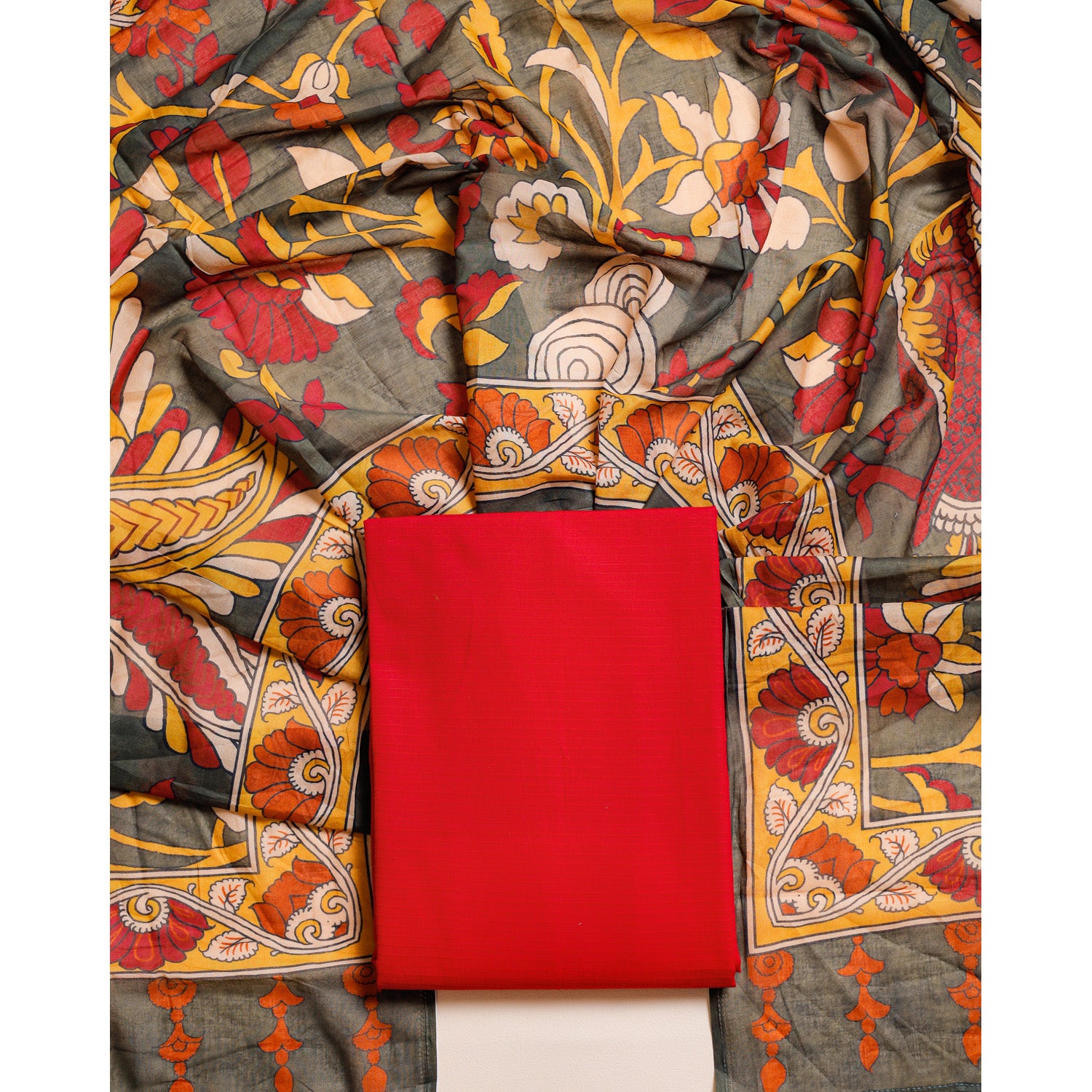 COTTON HANDLOOM 2 PIECE SET