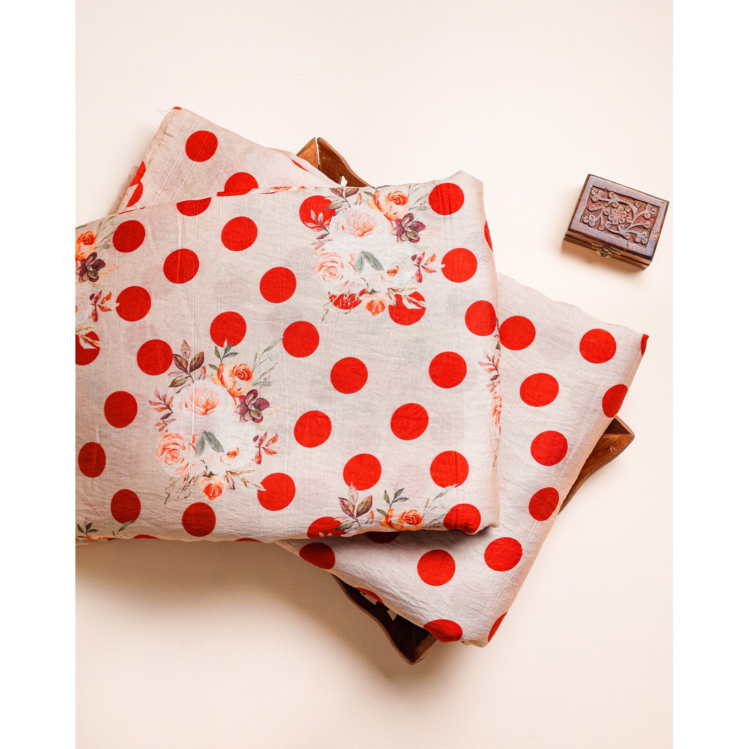 MOGRA CHANDERI PRINTED FABRICS