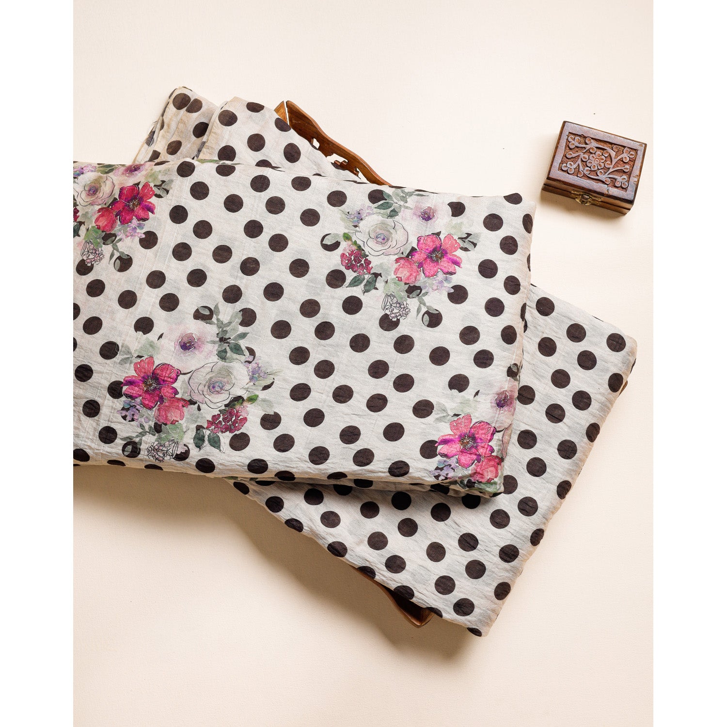 MOGRA CHANDERI PRINTED MIX & MATCH