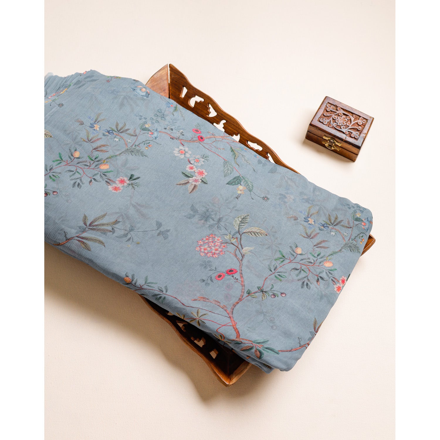 PURE CHIFFON PRINTED FABRIC