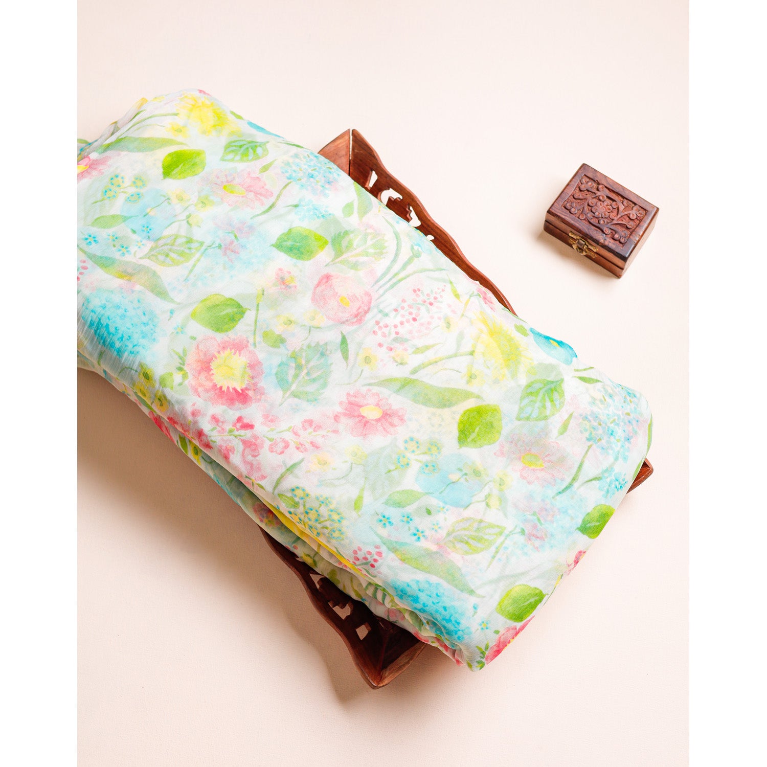 PURE CHIFFON PRINTED FABRIC