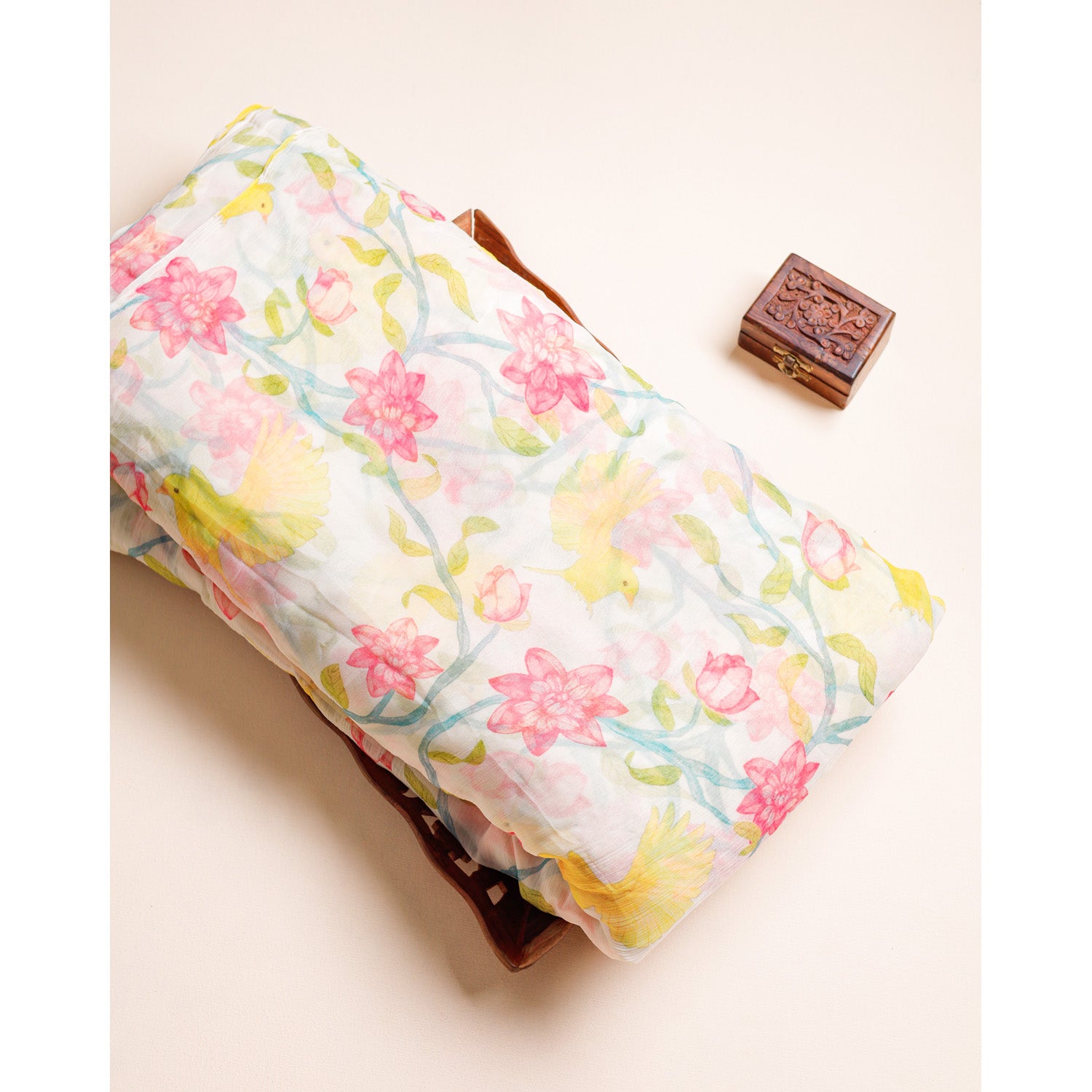 PURE CHIFFON PRINTED FABRIC