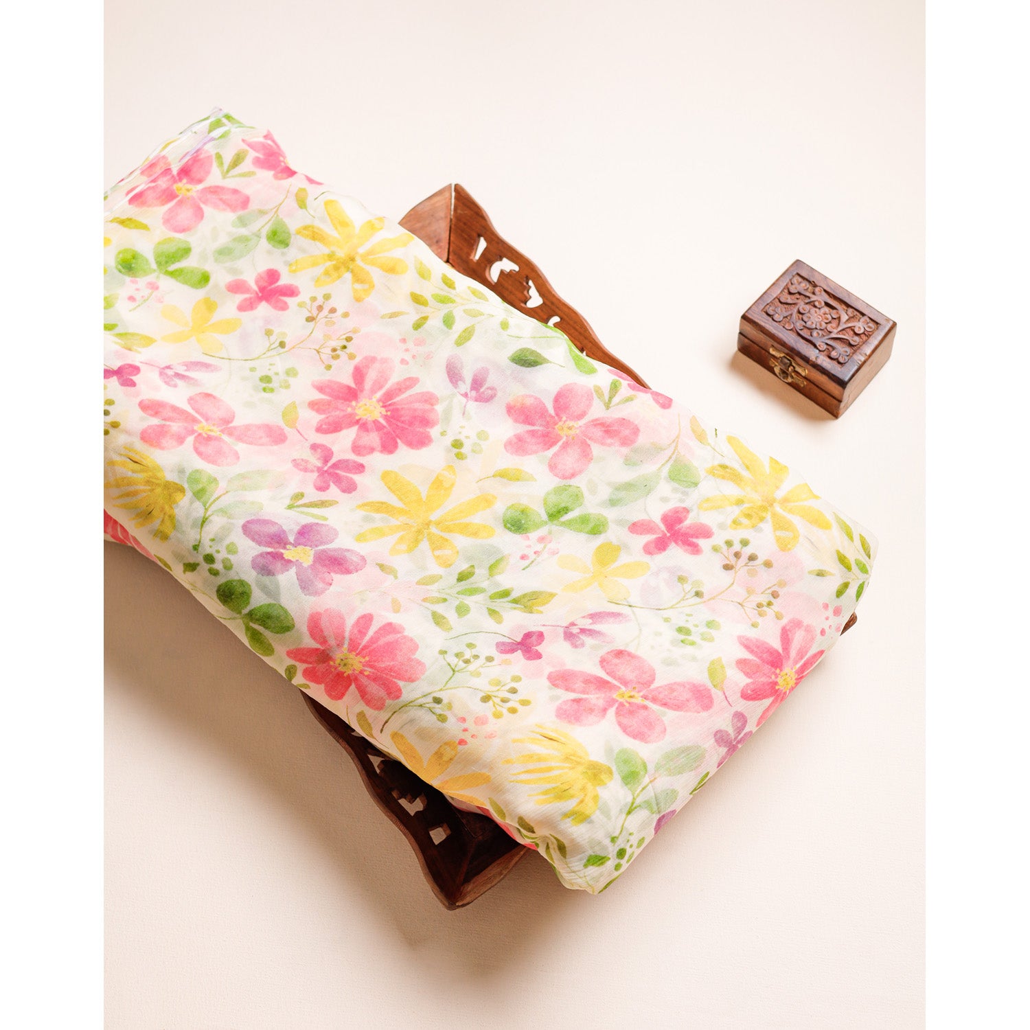 PURE CHIFFON PRINTED FABRIC