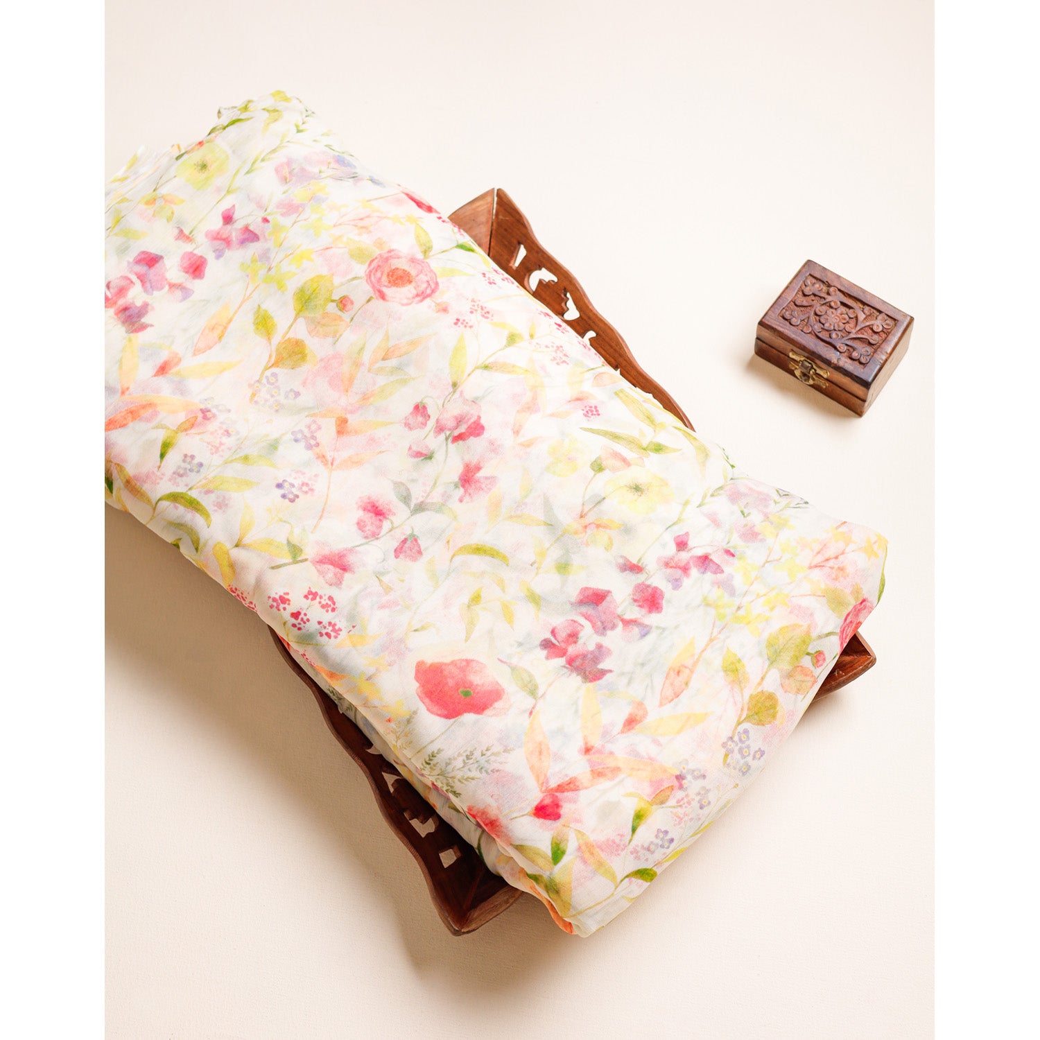 PURE CHIFFON PRINTED FABRIC