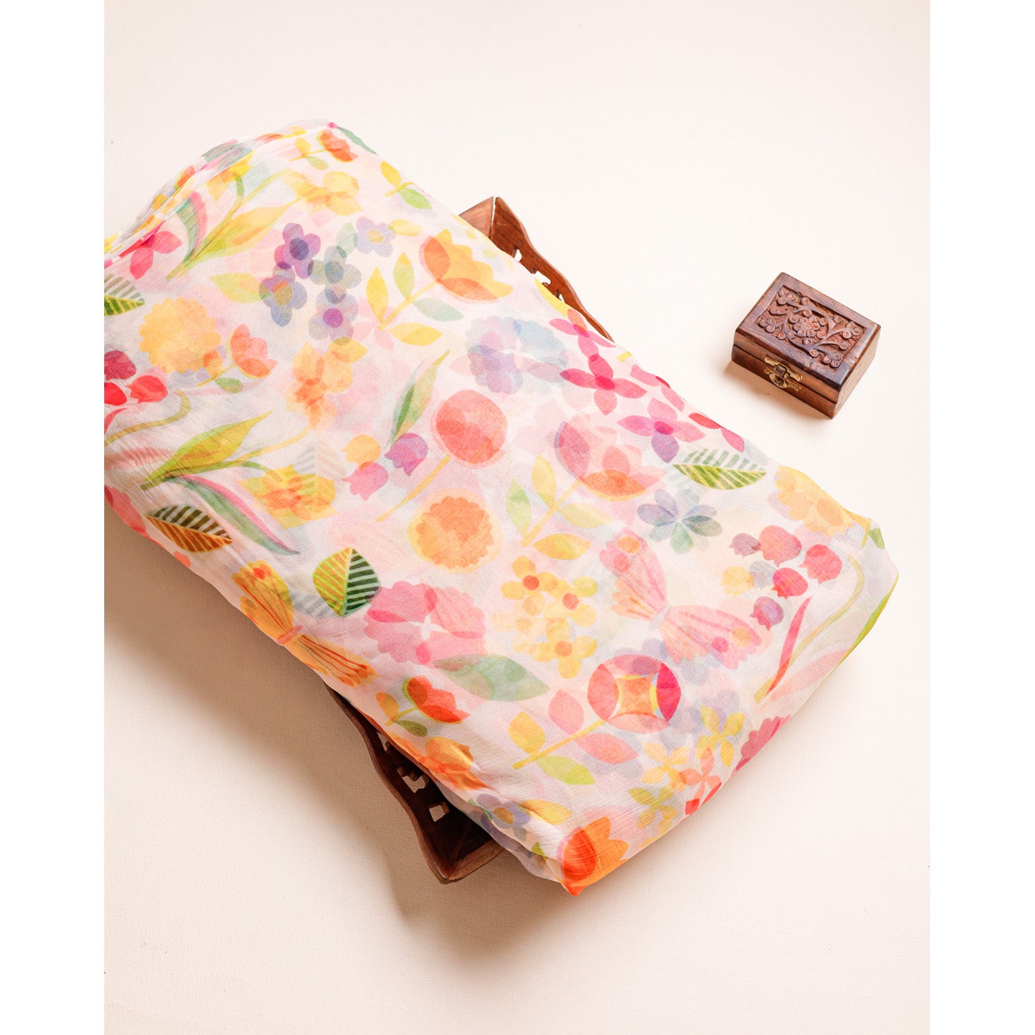 PURE CHIFFON PRINTED FABRIC