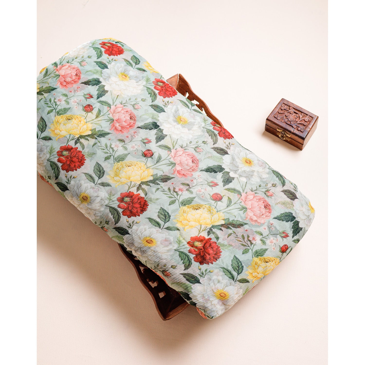PURE CHIFFON PRINTED FABRIC